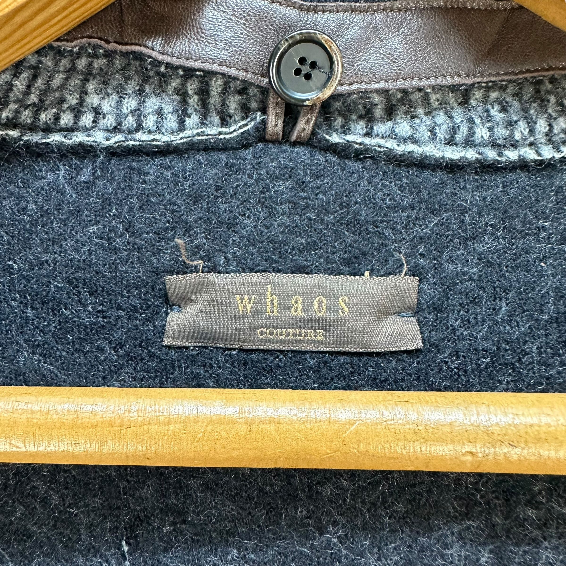 Other Vintage WHAOS COUTURE Hooded Coat Jacket #A74-1799 Size XL / US 12-14 / IT 48-50 - 7 Thumbnail