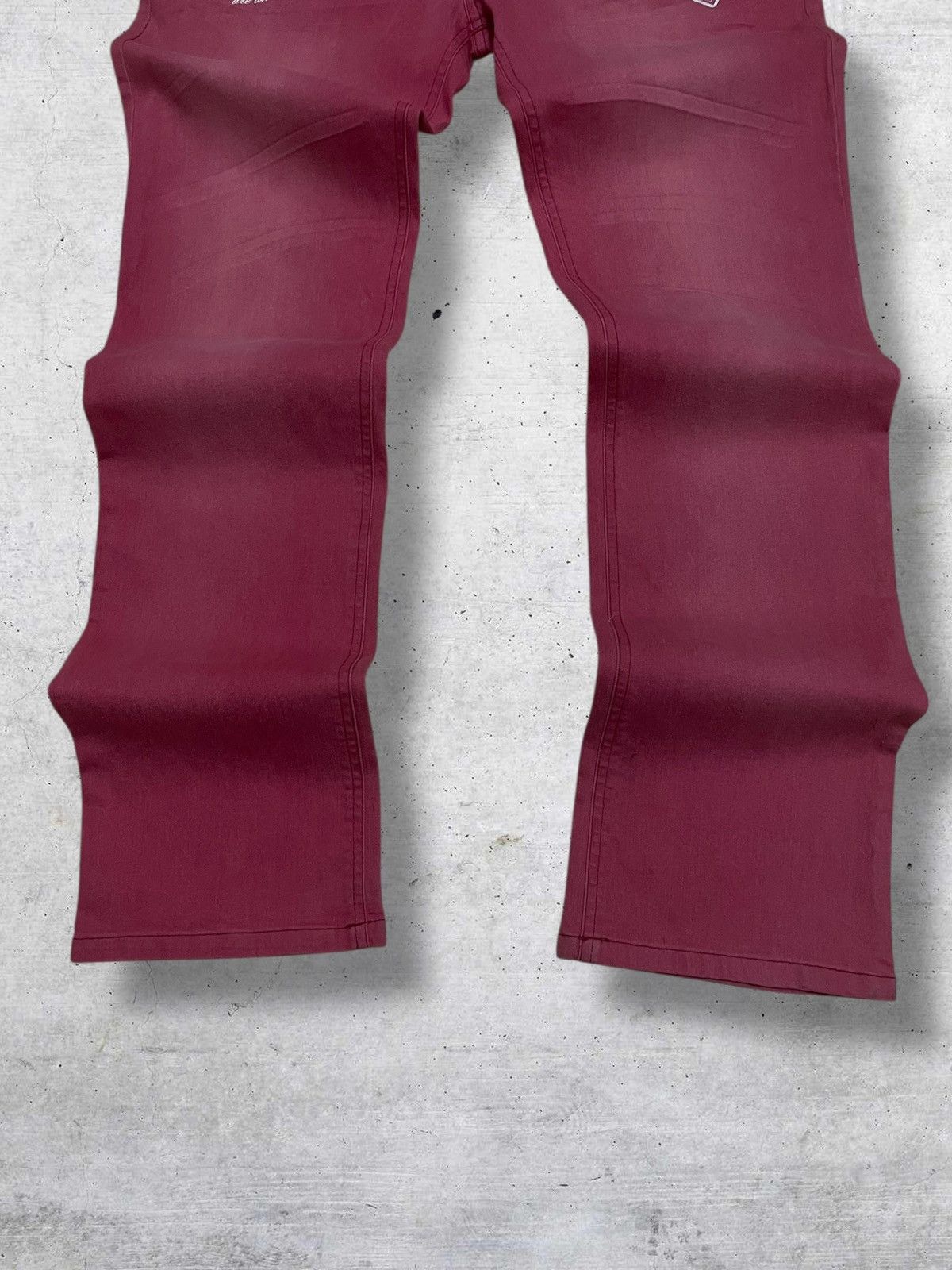 Japanese Brand BEACH SOUND 1990S JAPAN DESIGNER ARTWORK POETIC POEM DENIM Size US 30 / EU 46 - 3 Thumbnail