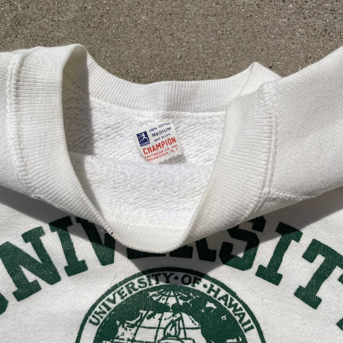 Champion Vtg 50s Champion Running Man University Of Hawaii Sweatshirt Size US M / EU 48-50 / 2 - 3 Thumbnail
