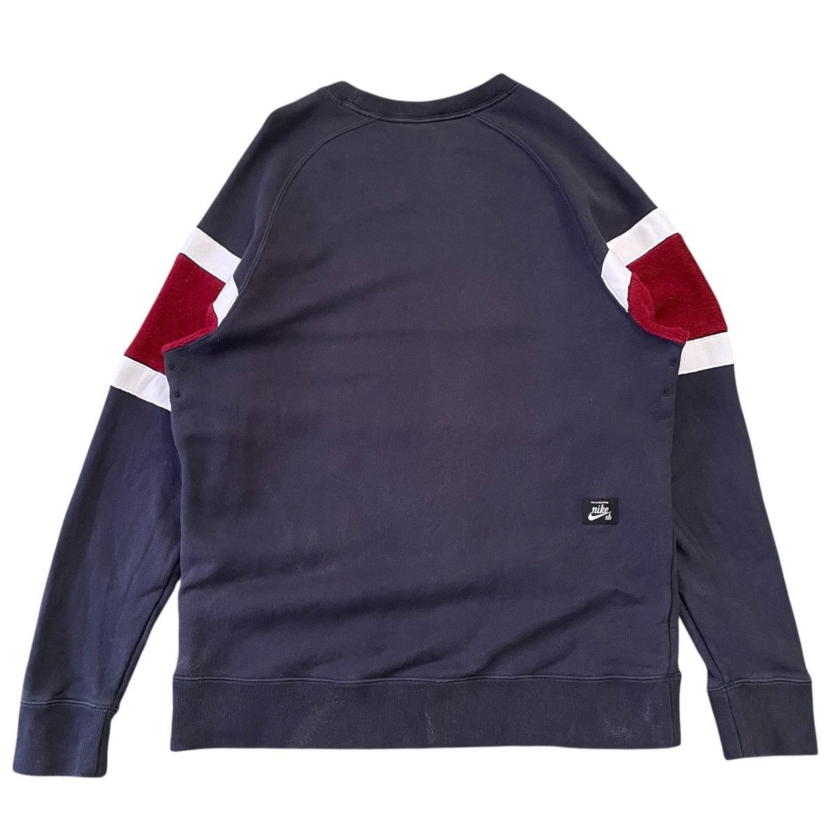Nike SB Nike SB Color Block Crewneck Sweatshirt Size US XL / EU 56 / 4 - 4 Thumbnail