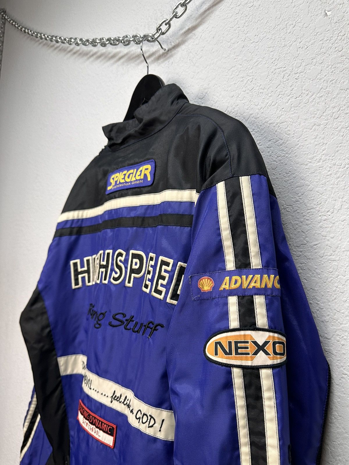 NASCAR Racing Jacket Moto Vodafone F1 Nascar Leather Red Bull Lucky Size US M / EU 48-50 / 2 - 13 Thumbnail