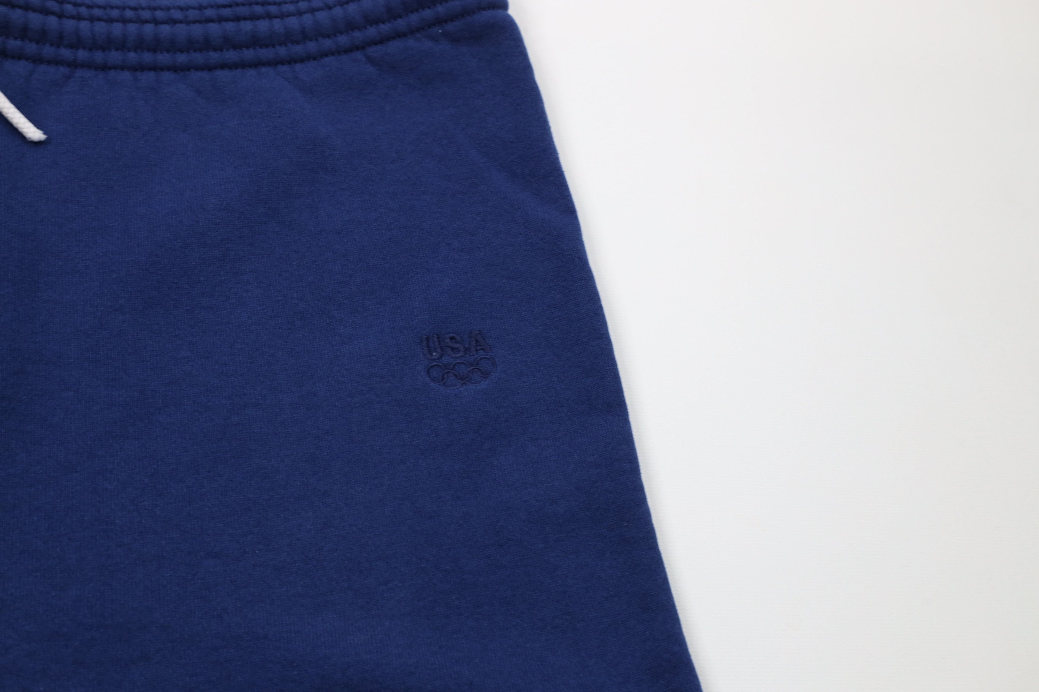 Vintage Vintage 90s USA Olympics Blank Sweatpants Joggers Blue USA Size US 36 / EU 52 - 7 Thumbnail