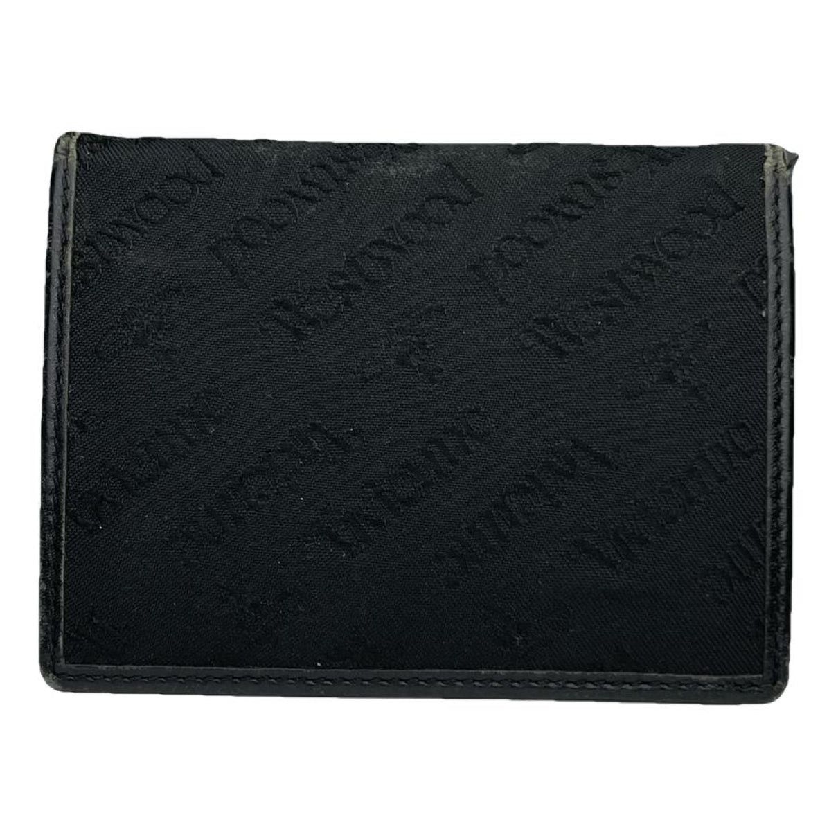 Black Cotton Purse