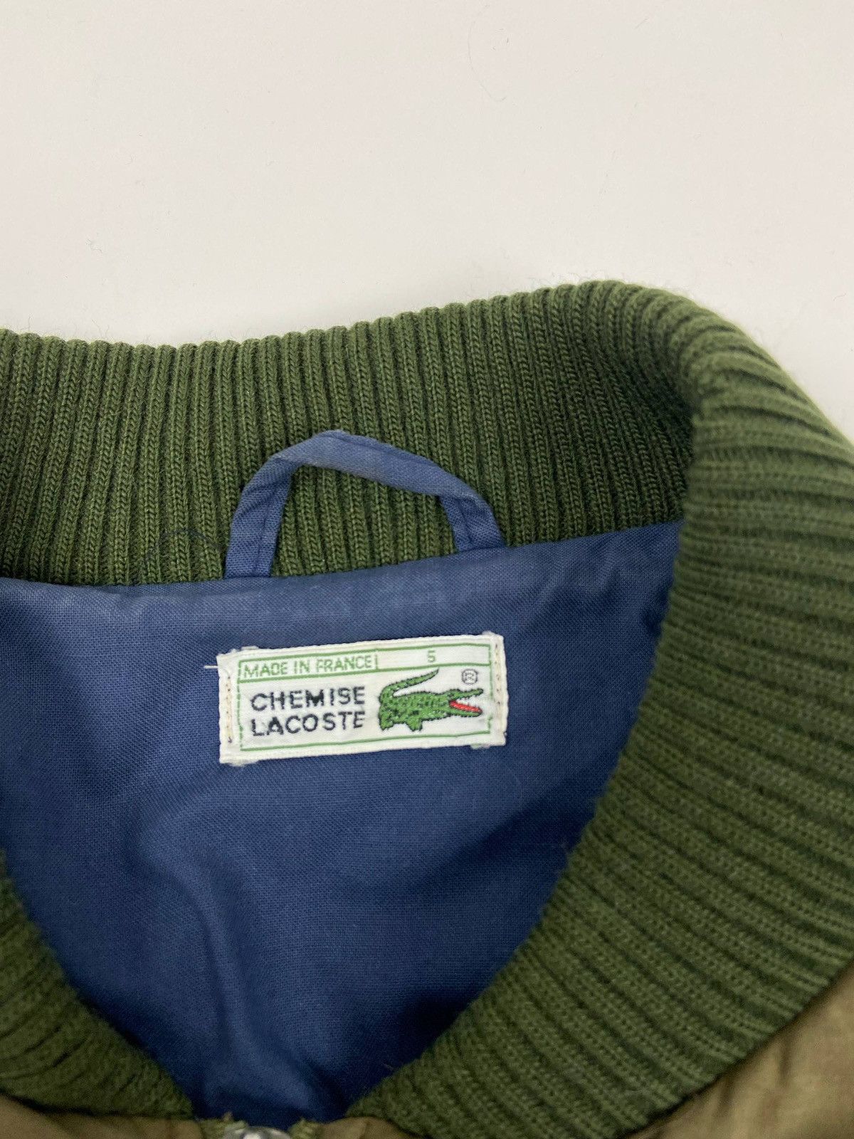 Lacoste Vintage Chemise Lacoste Bomber Jacket Puffer Rare Size US L / EU 52-54 / 3 - 6 Thumbnail
