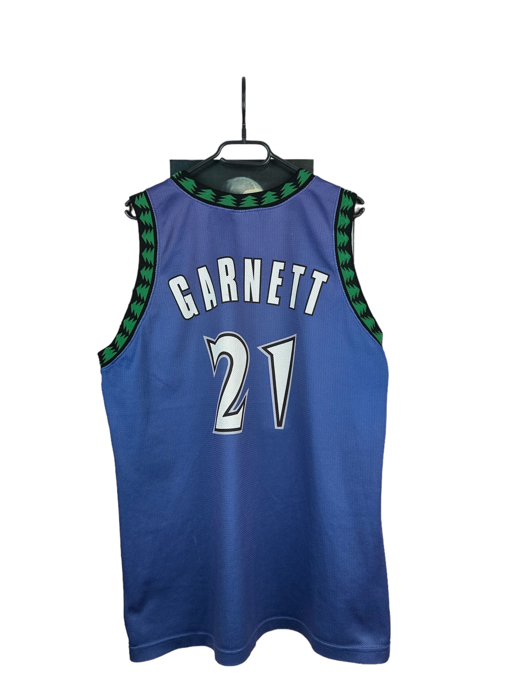 Champion × NBA × Vintage Vintage Minnesota Timberwolves Jersey NBA Shirt Garnett Size US XL / EU 56 / 4 - 1 Thumbnail