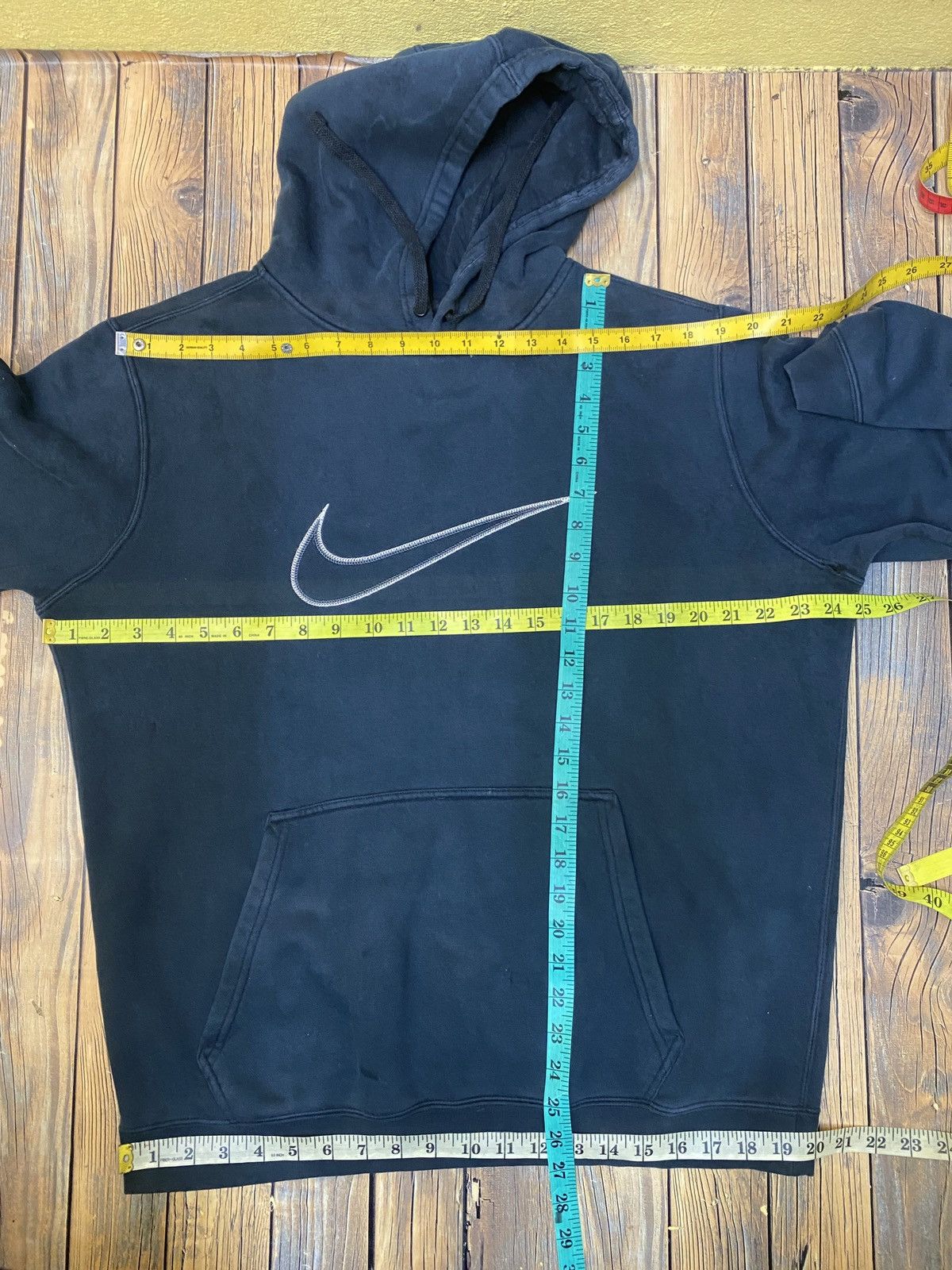 Nike × Sports Specialties × Vintage Vintage nike blue tag big swoosh hoodie Size US L / EU 52-54 / 3 - 7 Thumbnail