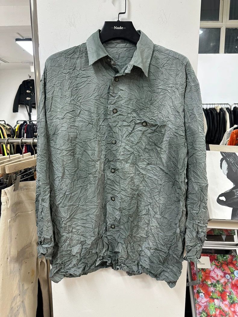 Issey Miyake Issey Miyake Pleated Tie-Dye Shirt Jacket M- DMC Size US M / EU 48-50 / 2 - 1 Thumbnail