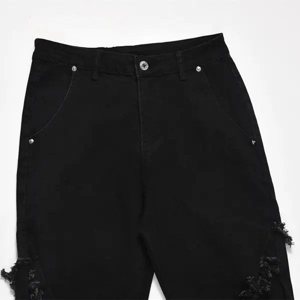 Jean Streetwear Flared Baggy Jeans Size US 33 - 2 Thumbnail