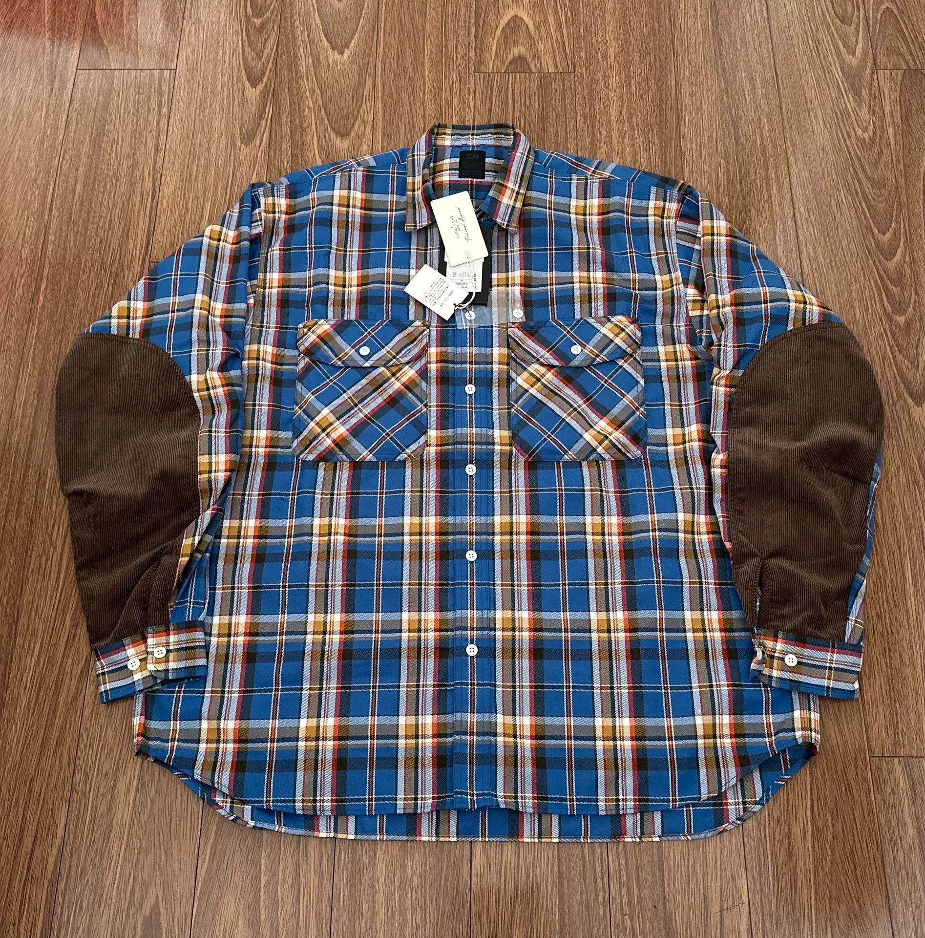 DAIWA PIER39 DAIWA PIER39 Tech Elbow Patch Shirt Size US XL / EU 56 / 4 - 6 Thumbnail