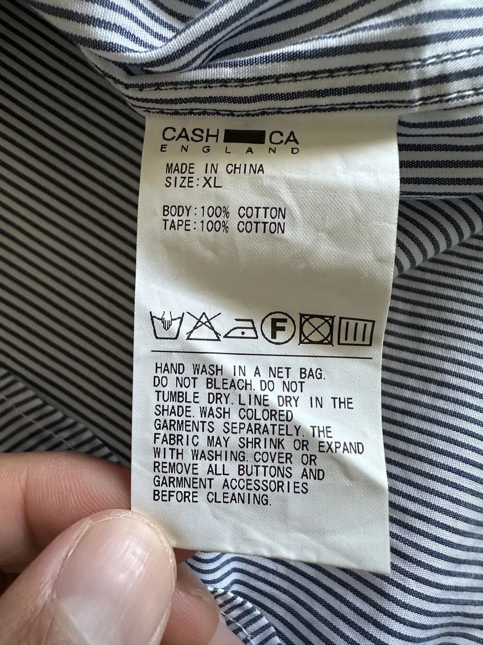 CASH CA Striped Mondrian Shirt Size US XL / EU 56 / 4 - 5 Thumbnail