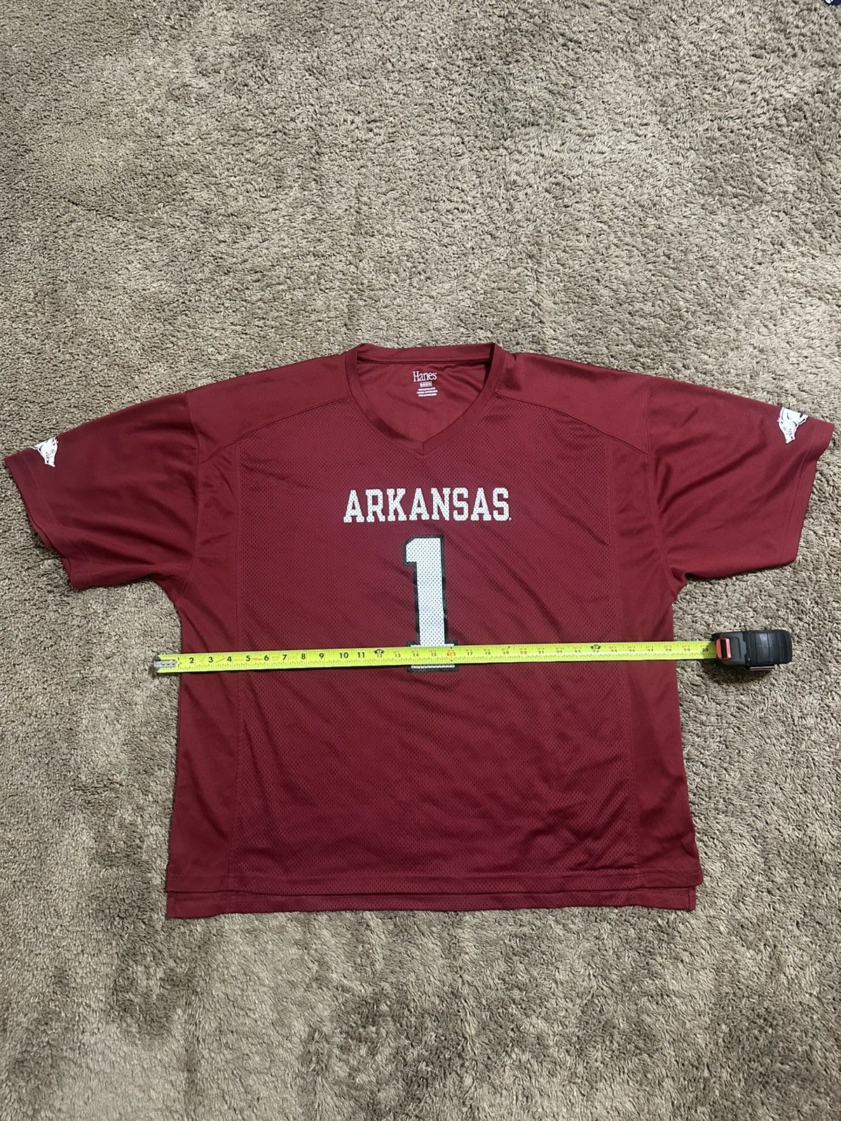 NCAA Vintage NCAA Arkansas Razorback jersey 00s size 2XL Size US XXL / EU 58 / 5 - 4 Thumbnail