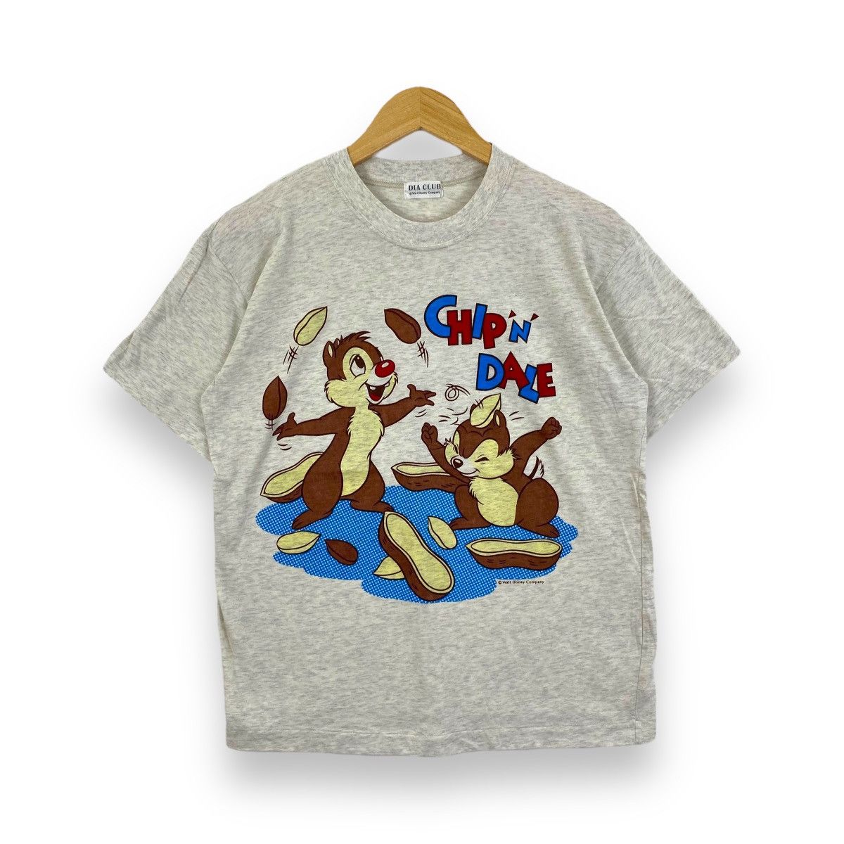 Cartoon Network × Disney × Vintage Vintage 90's CHIP 'n' DALE Disney Cartoon Tee Shirt Size US M / EU 48-50 / 2 - 1 Thumbnail