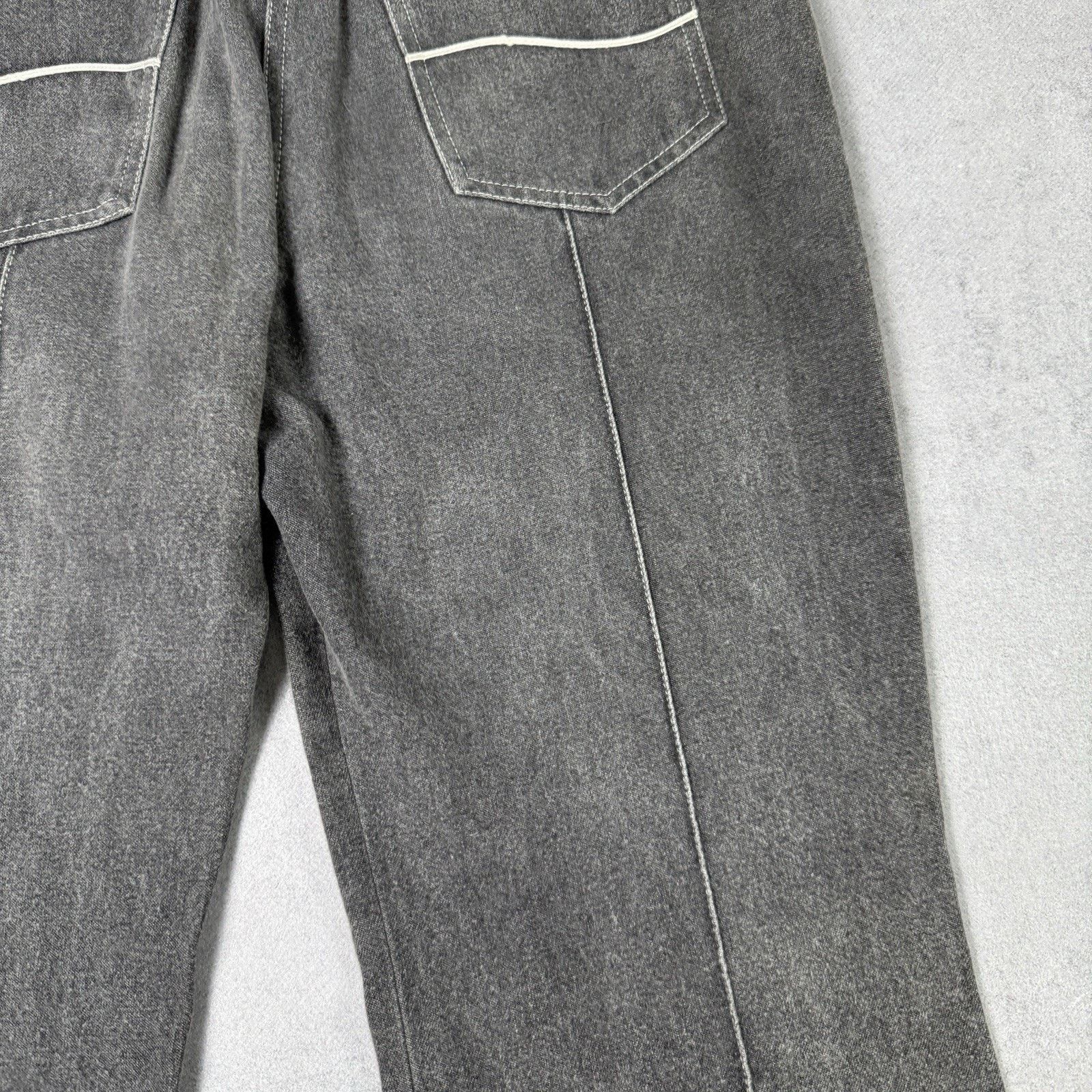Chloe Vintage Chloe Women Flared Grey Jeans Size 40 Size 28" / US 6 / IT 42 - 18 Thumbnail