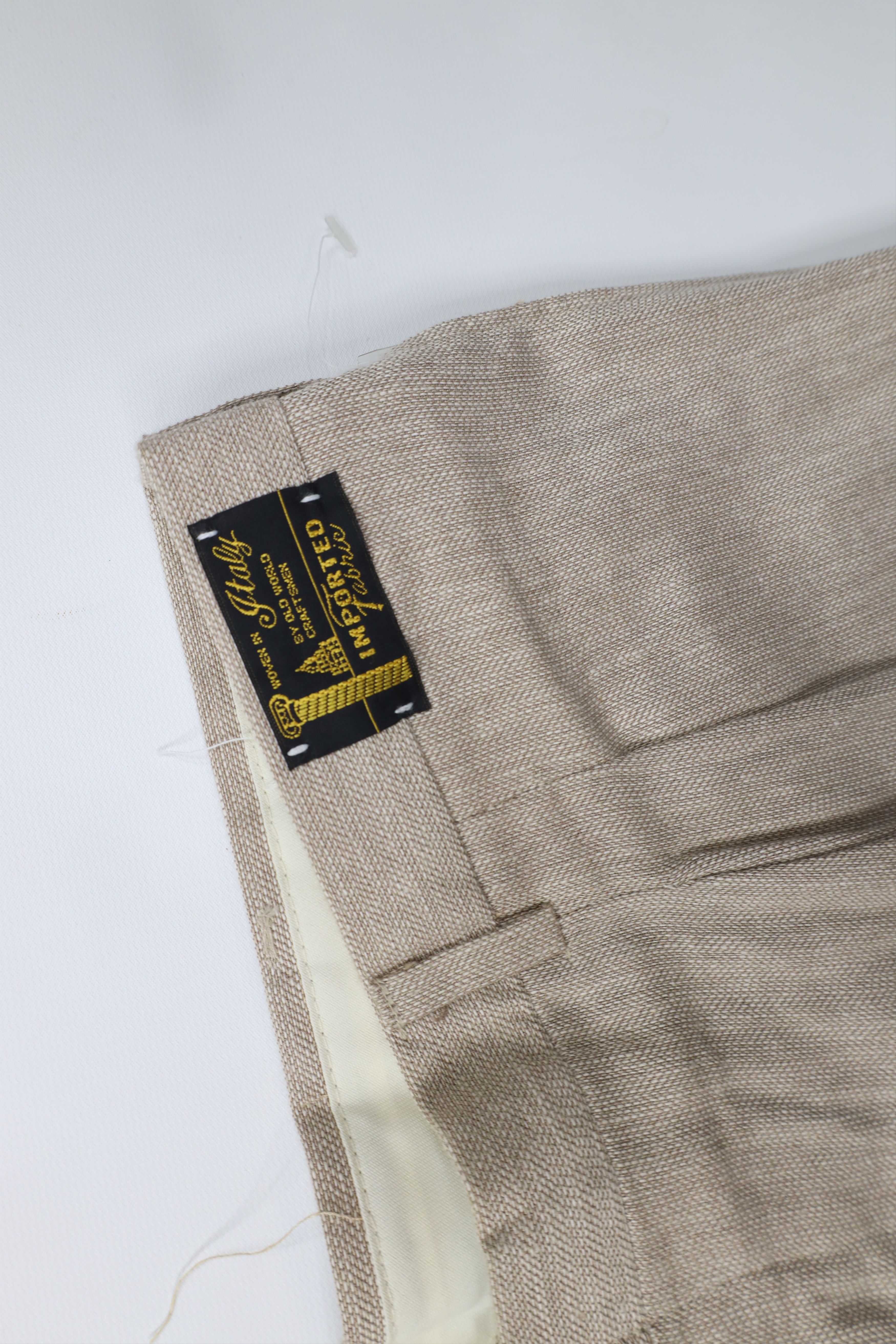 Vintage Deadstock Vintage 70s Streetwear Wool Blend Wide Leg Pants Size US 40 / EU 56 - 6 Thumbnail