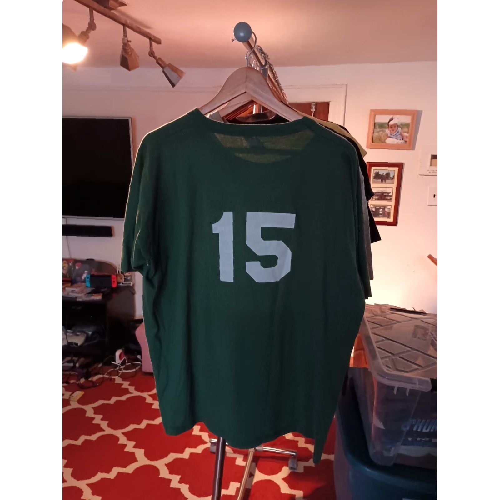 Russell Athletic VINTAGE Russell Athletic T-Shirt Men XL Green Nassau PAL Baldwin Long Island New York Logo 90s Police Size US XL / EU 56 / 4 - 4 Thumbnail