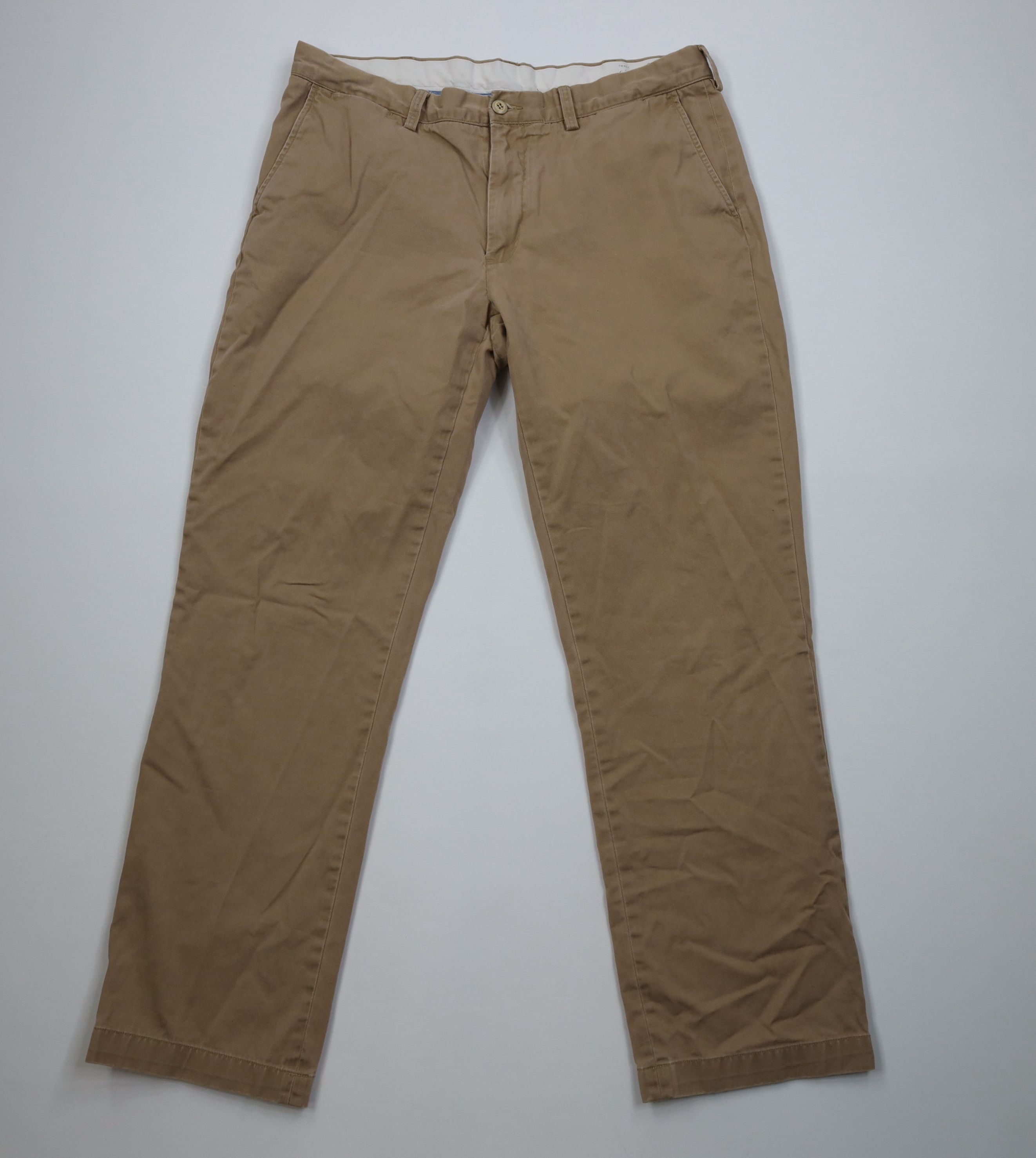 Ralph Lauren Vintage Y2K Ralph Lauren Wide Leg Chino Pants Trousers Size US 36 / EU 52 - 1 Thumbnail