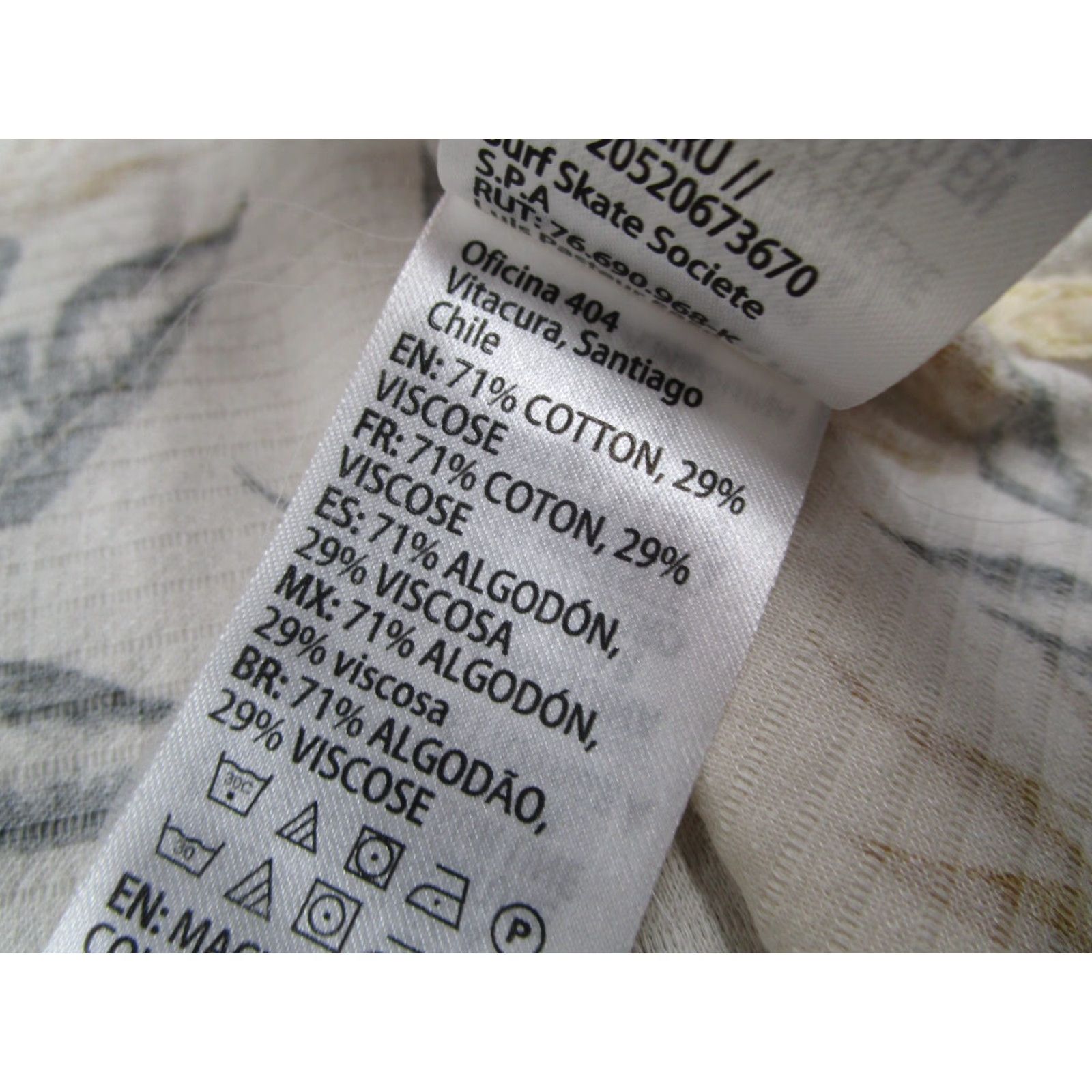 Quiksilver Quiksilver Waterman Shirt Mens 2XL Beige Floral Button Up Hawaiian Tiki Size US XXL / EU 58 / 5 - 4 Thumbnail