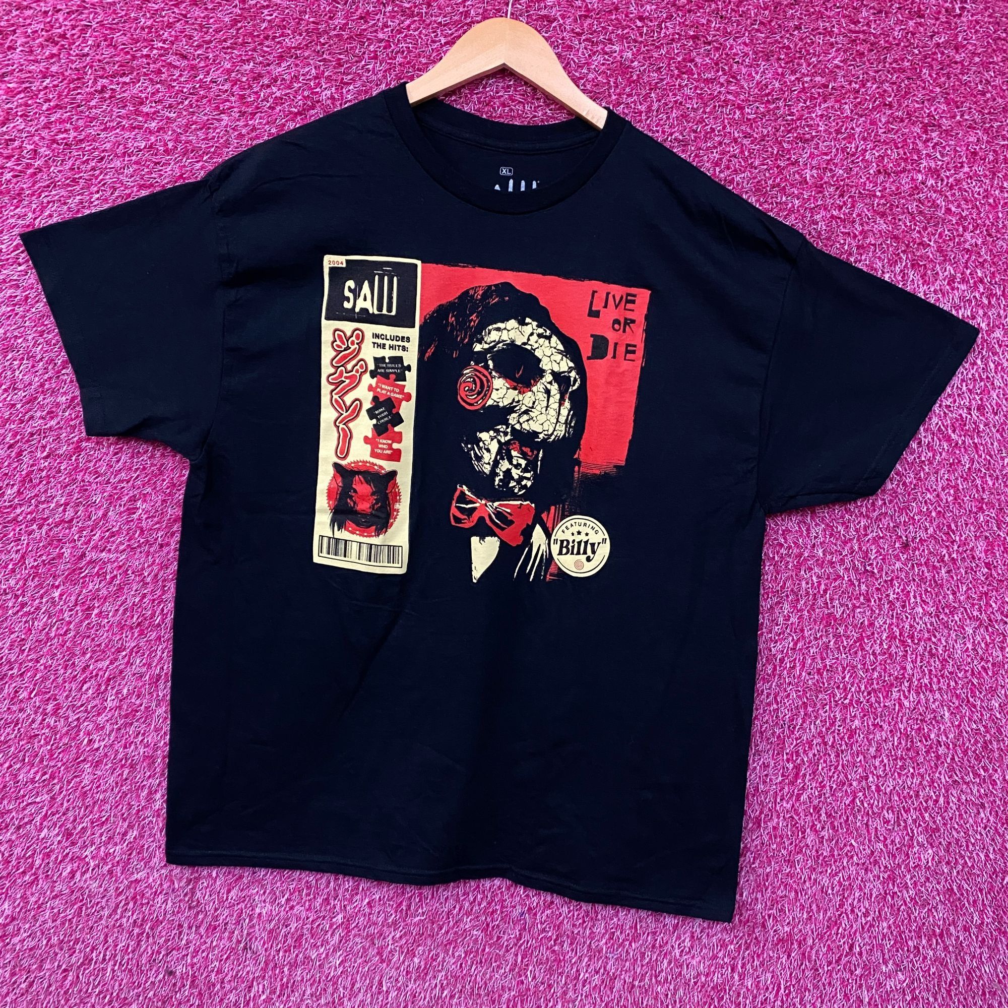Ripple Junction Saw Billy the Puppet Live Or Die Horror Movie T-Shirt XL Size US XL / EU 56 / 4 - 3 Thumbnail