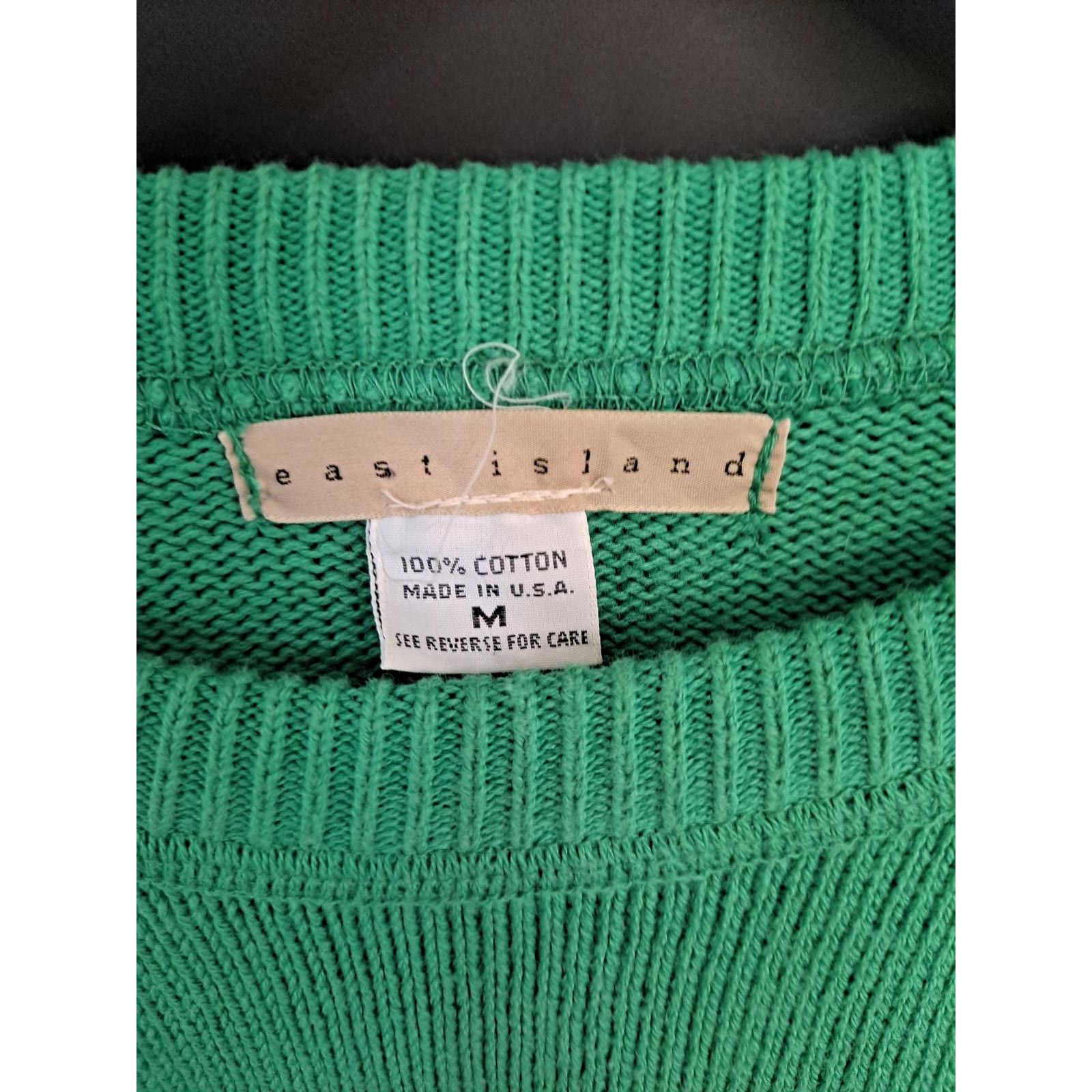 Other East Island Green Crew Neck Sweater Size Medium Size US M / EU 48-50 / 2 - 3 Thumbnail