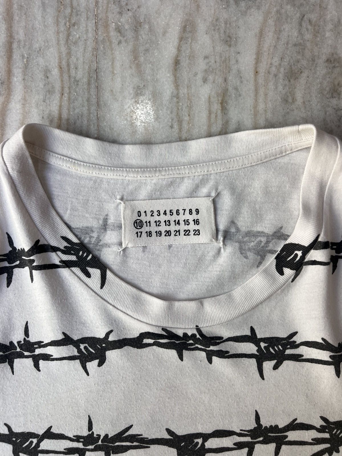 Maison Margiela Margiela FW08 Barbed Wire Tee Size US M / EU 48-50 / 2 - 3 Thumbnail