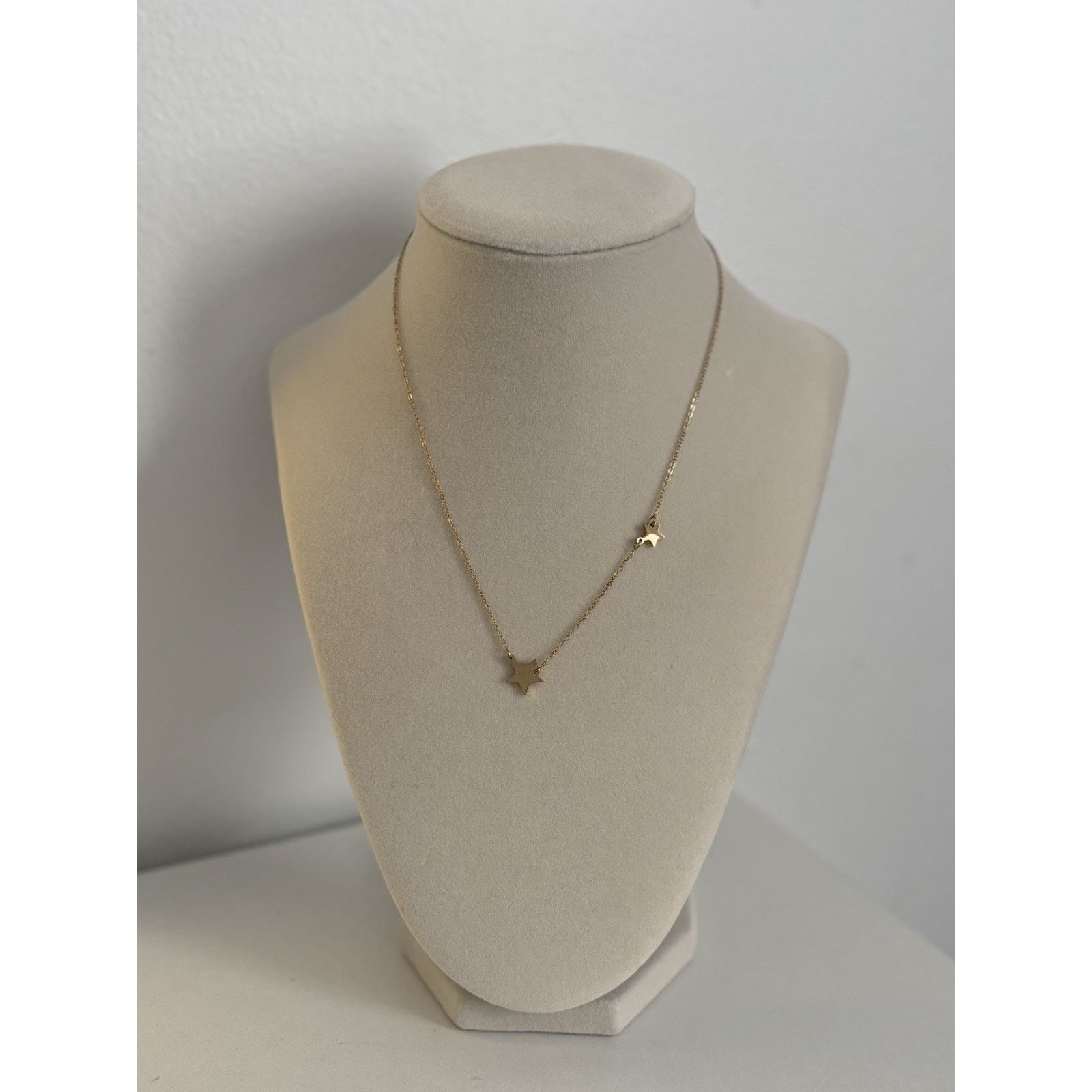 Handmade Gold Star Necklace Stainless Steel Minimal Dainty Pendant Size ONE SIZE - 3 Thumbnail