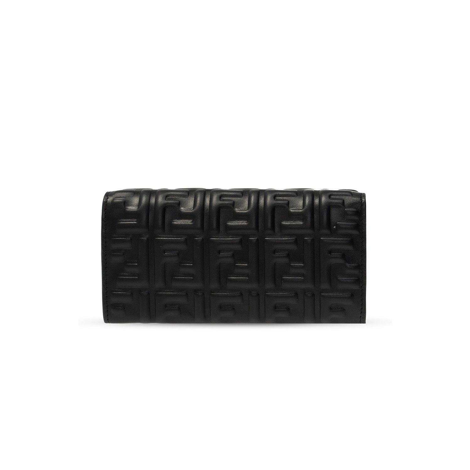 Fendi FENDI Black FF Chain Wallet Bag New & Authentic Size ONE SIZE - 2 Thumbnail