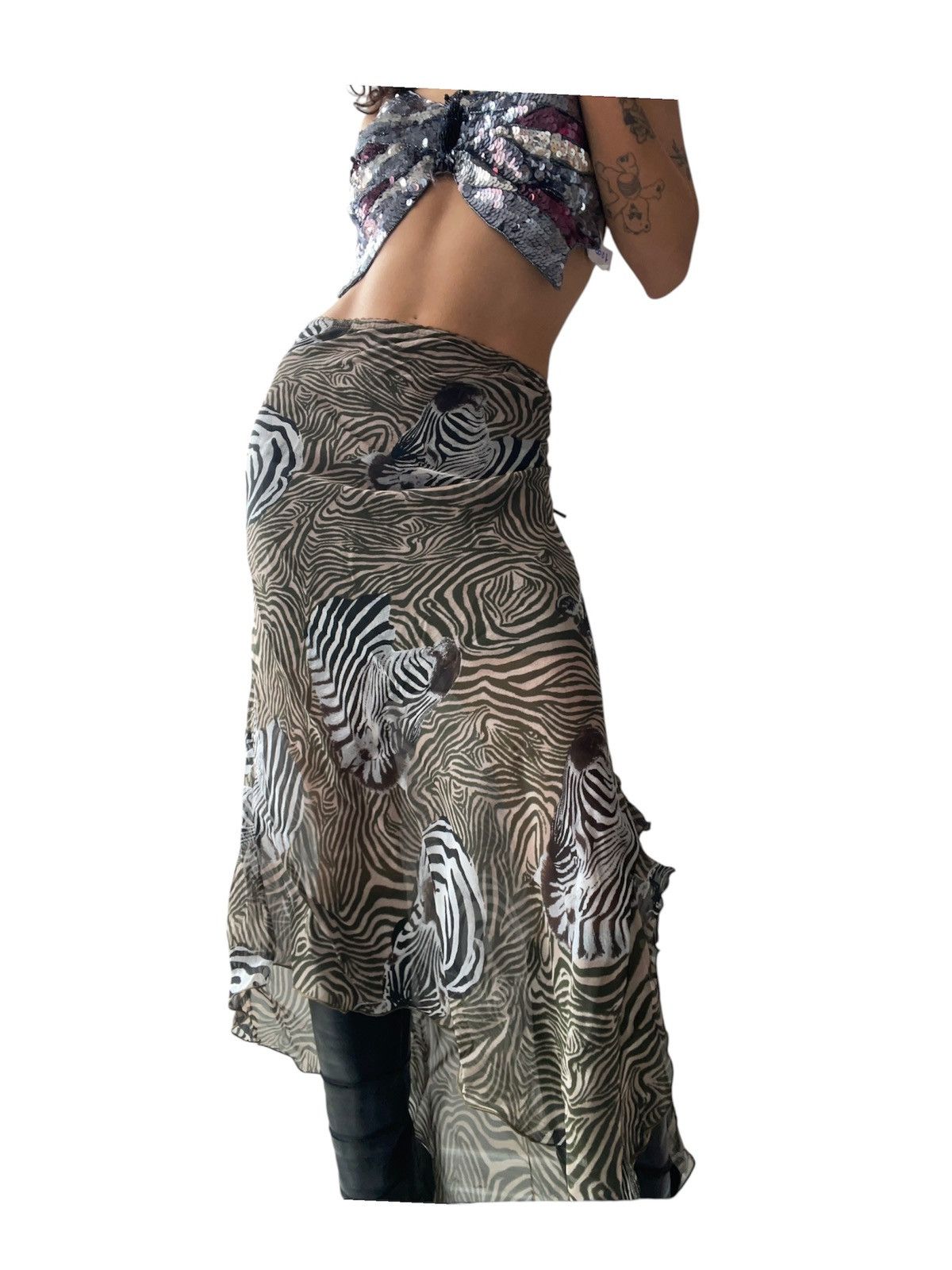 Vintage Parisian skirt Size 27" / US 4 / IT 40 - 1 Thumbnail