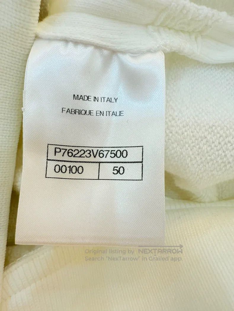 Chanel Chanel Size50 24m full logo white casual jacket Size M / US 6-8 / IT 42-44 - 6 Thumbnail