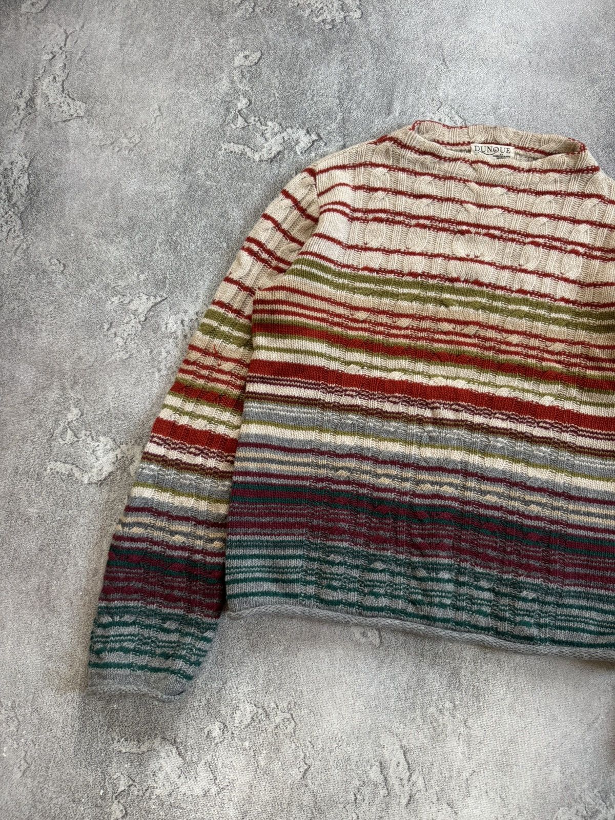 Dale Of Norway Dunque S wool striped jumper sweater knitwear ivko style Size S / US 4 / IT 40 - 7 Thumbnail