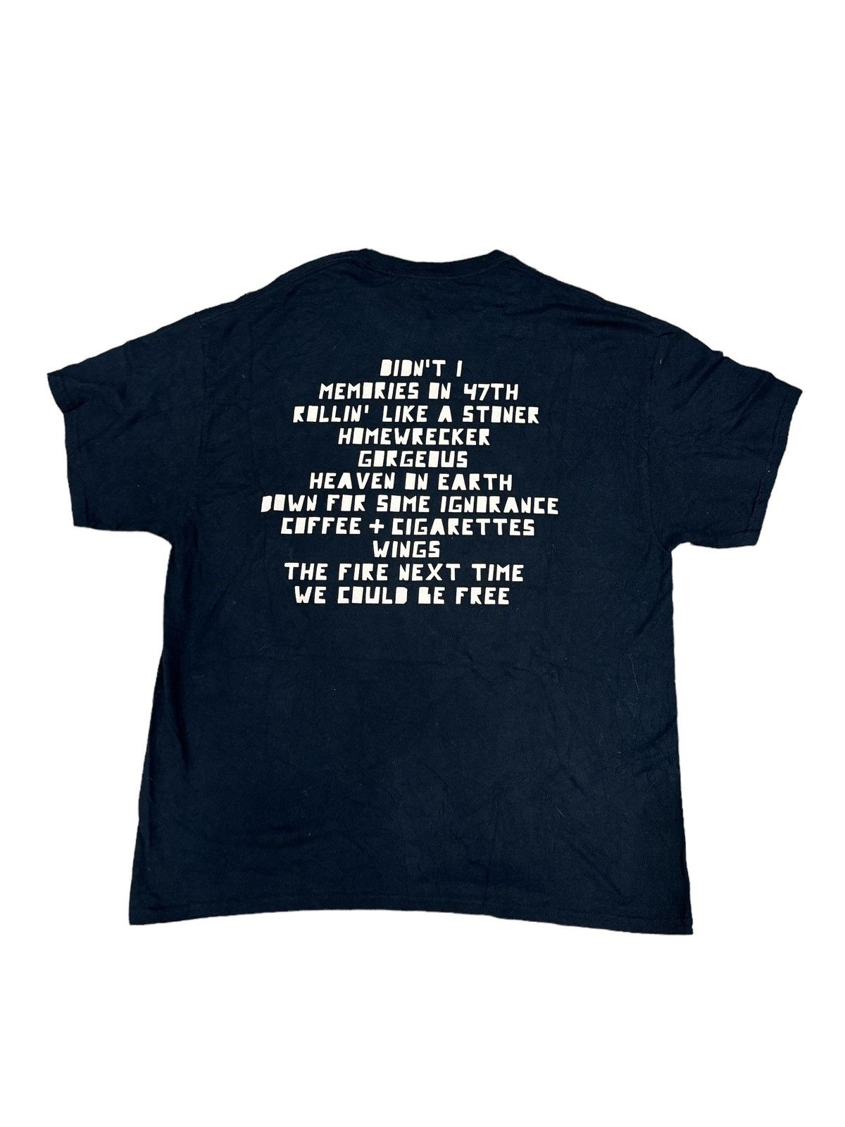 Japanese Brand × Rap Tees VIC MENSA THE AUTOBIOGRAPHY 2017 ALBUM RAP SHIRT Size US XL / EU 56 / 4 - 2 Thumbnail