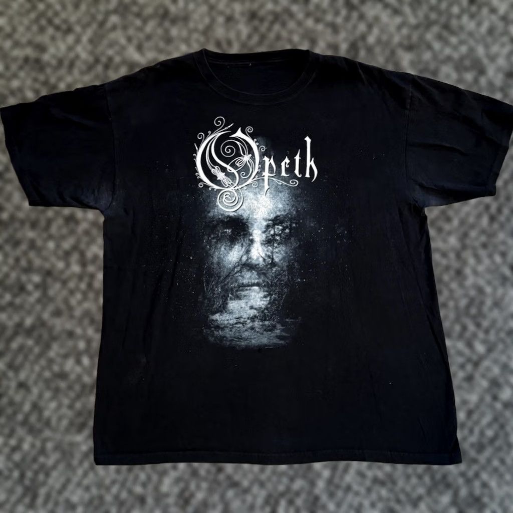 Vintage VINTAGE Opeth The Throat Of Winter Concert T Shirt XL Black Death Metal Band 2010 Mens Size US XL / EU 56 / 4 - 1 Thumbnail
