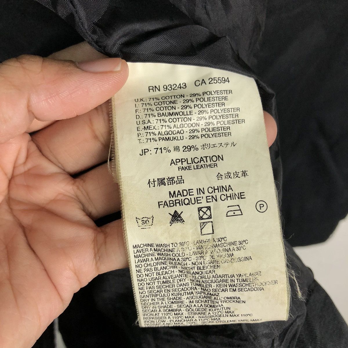 Diesel 🔥Bondage Parachute Biker Long Jacket Robed Design Diesel Size US M / EU 48-50 / 2 - 19 Thumbnail