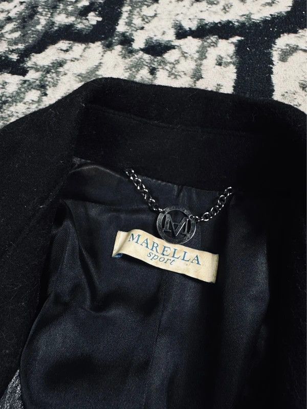 Marella Marella long wool coat black 42 Size M / US 6-8 / IT 42-44 - 4 Thumbnail