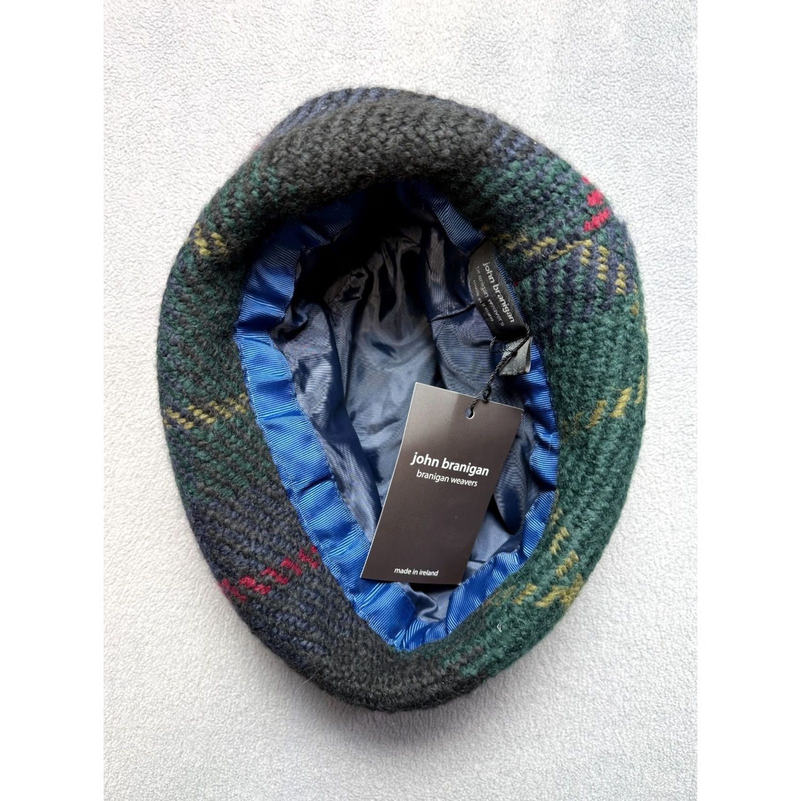 Vintage John Branigan Wool Blend Green Ireland Bucket Hat Womens One Size Tweed Size ONE SIZE - 4 Thumbnail