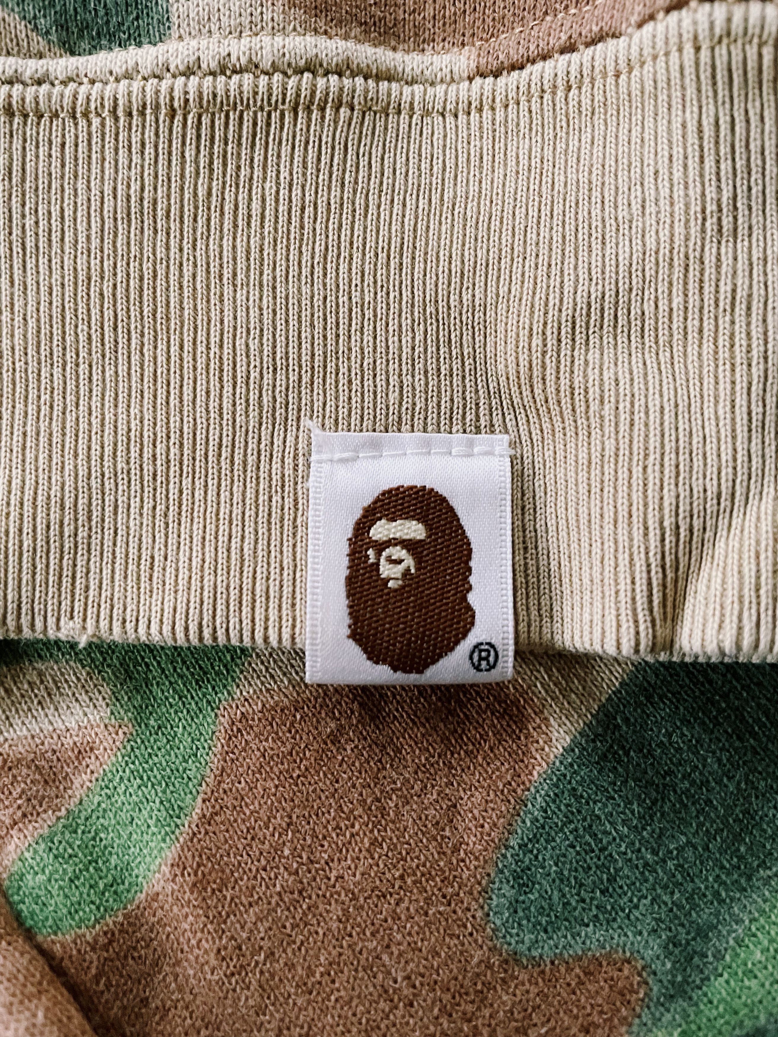 Bape × Nigo × Vintage Vintage Y2K Bape A Bathing Ape Puzzle Camo Fullzip Hoodie Size US M / EU 48-50 / 2 - 6 Thumbnail
