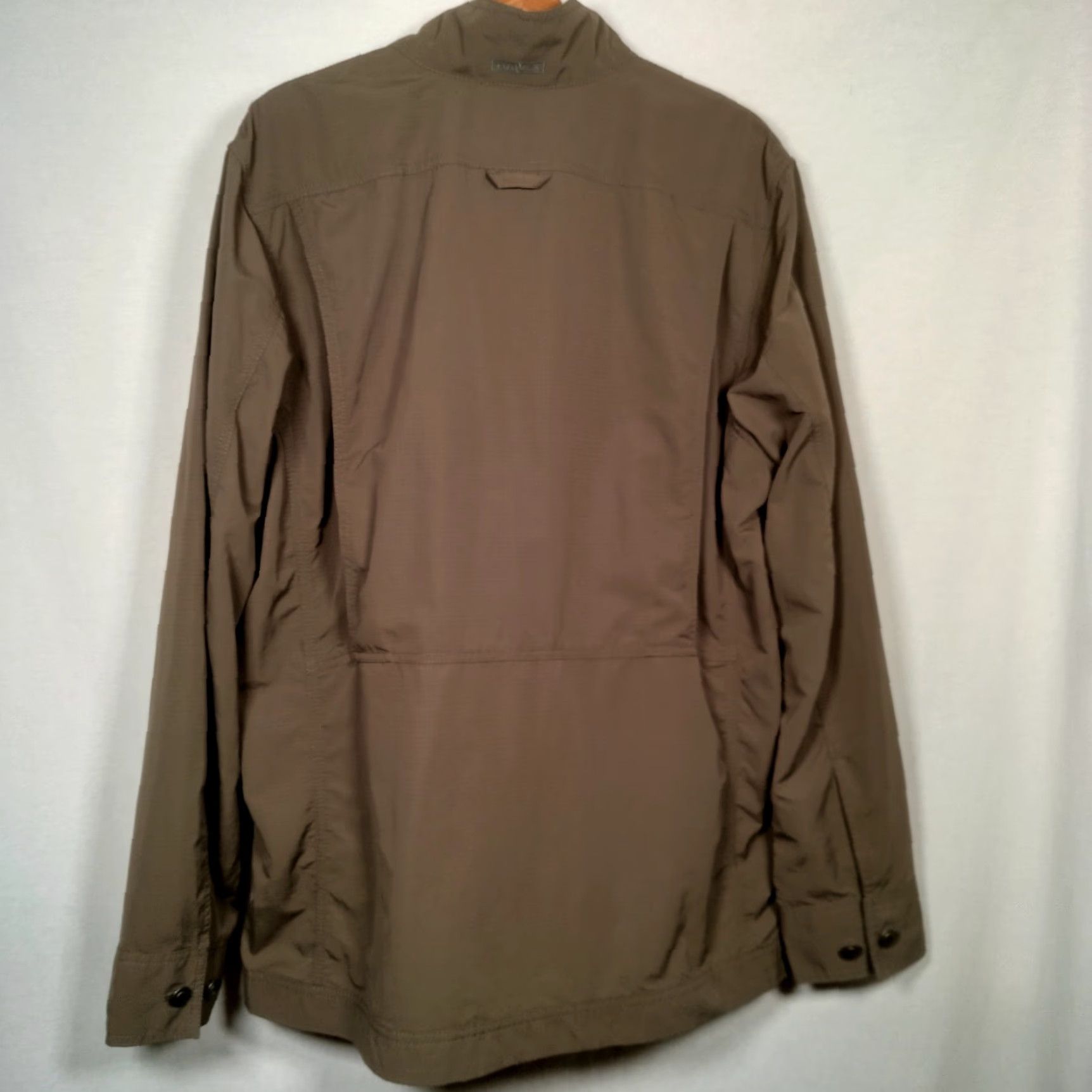 Eddie Bauer VINTAGE Eddie Bauer Travex Jacket Men L Khaki Rip Stop Utility Outdoors Travel Jacket Size US L / EU 52-54 / 3 - 2 Thumbnail