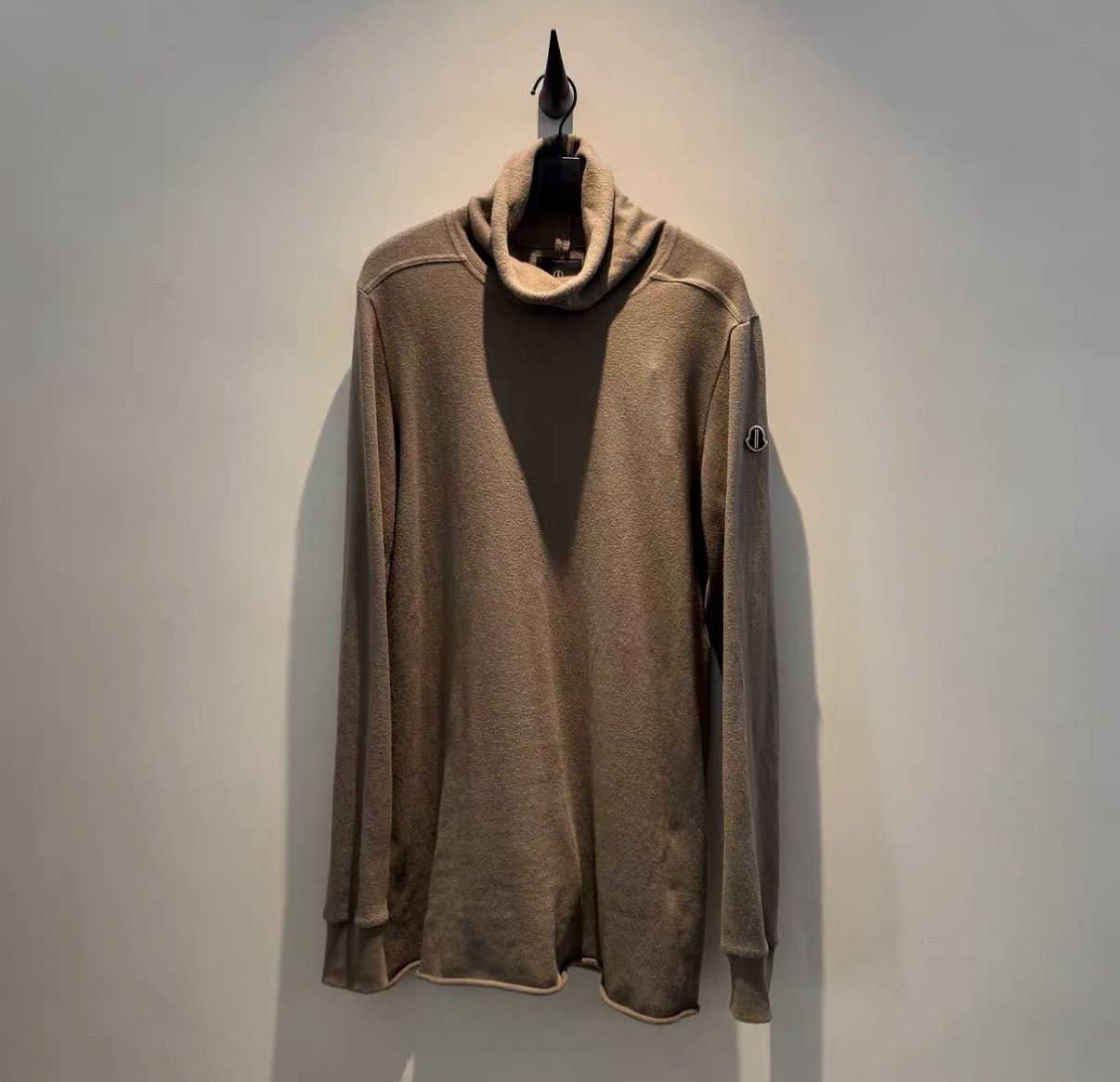 Rick Owens Rick Owens x Moncler Collaboration Turtleneck Long Sleeve Size US S / EU 44-46 / 1 - 1 Thumbnail
