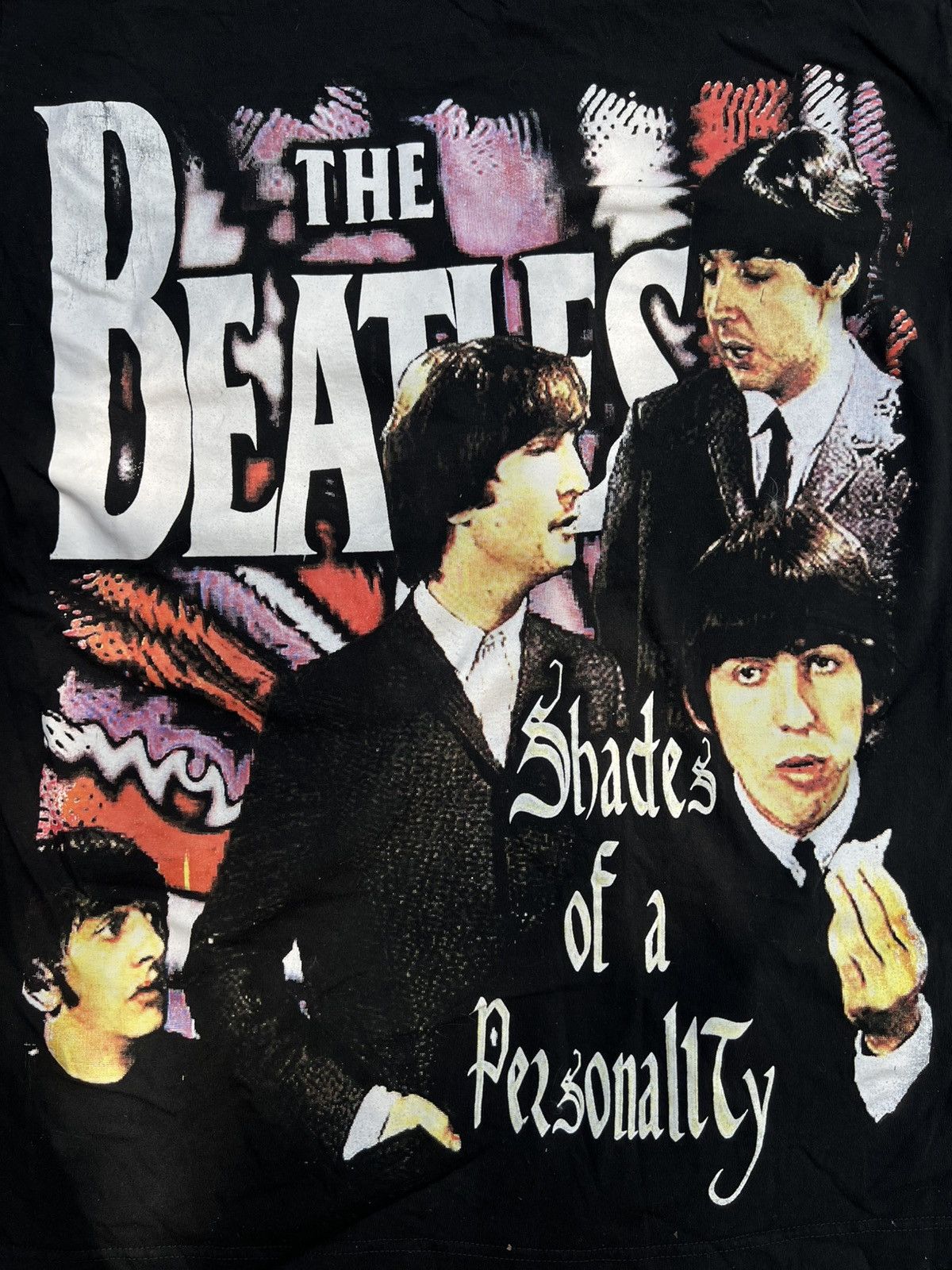 Vintage The beatles tshirt vtg mexican Size US XL / EU 56 / 4 - 2 Thumbnail