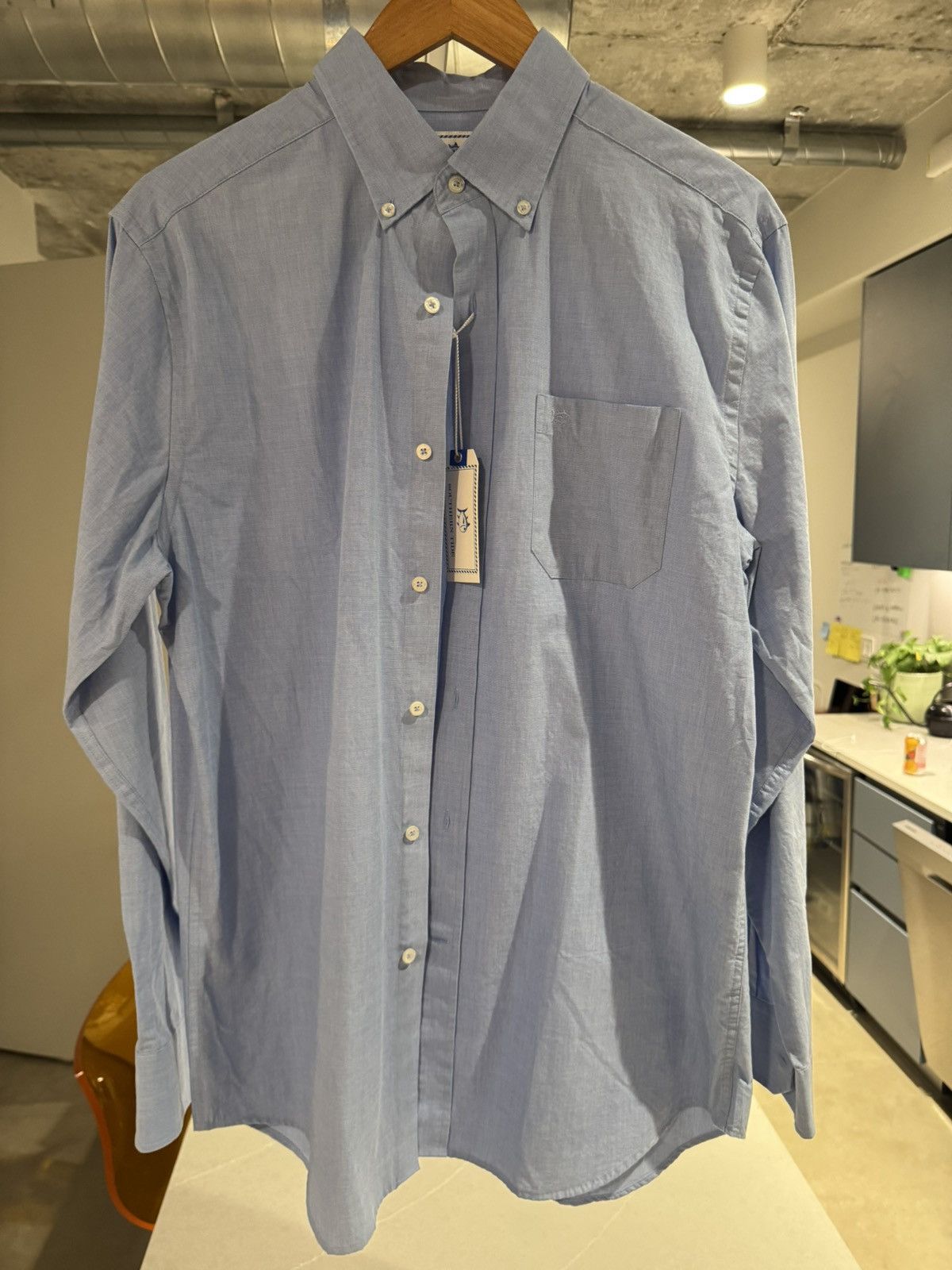 Southern Tide Southern Tide Men's Blue Button-Down Shirt Classic Fit M Size US M / EU 48-50 / 2 - 6 Thumbnail