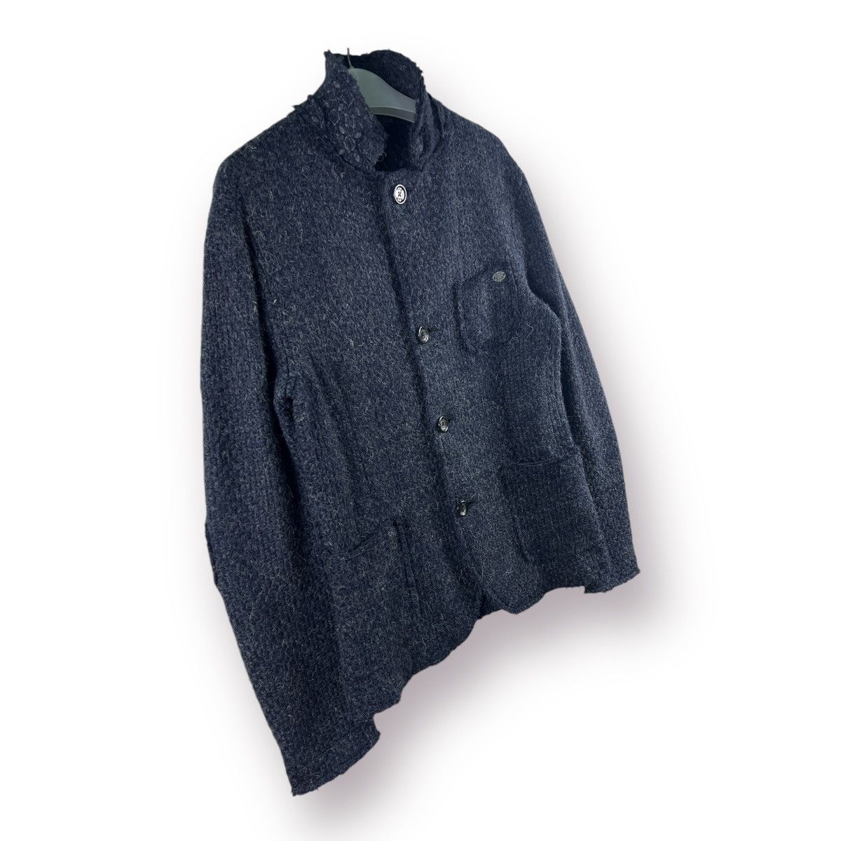 45rpm 🔥 indigo GAS Japan Grotto S.p.a Heavy Knit jacket Size US XS / EU 42 / 0 - 3 Thumbnail