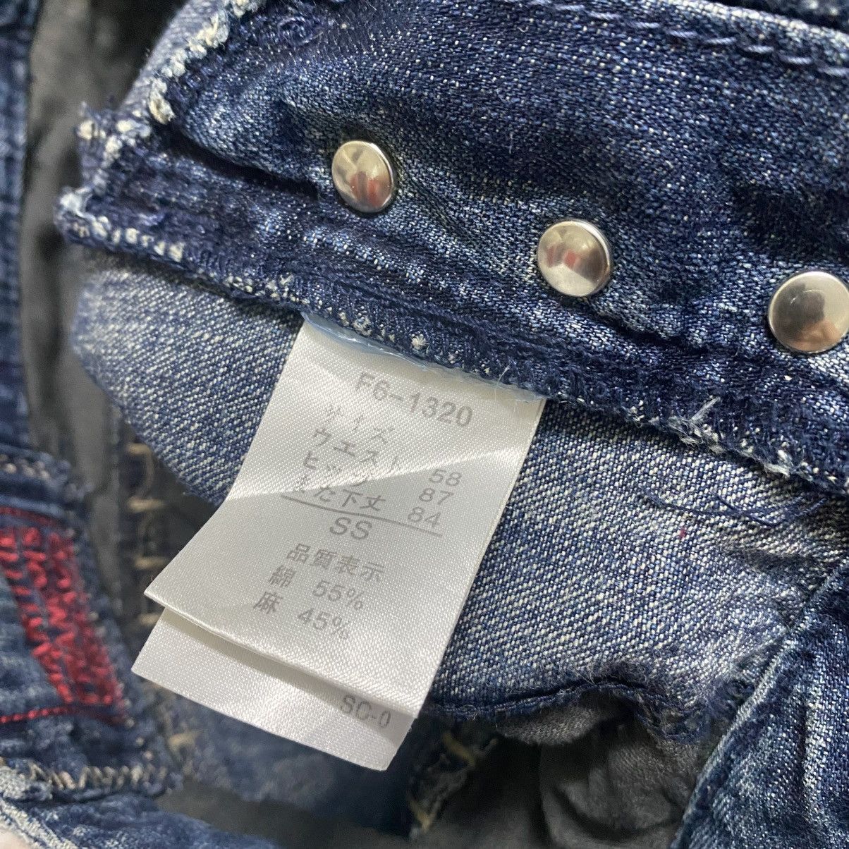 Marithe + Francois Girbaud Marithe Francois Girbaud Denim Super Flare Low Rise Jeans Size 28" / US 6 / IT 42 - 20 Thumbnail