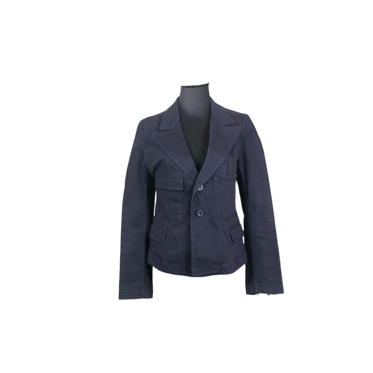 Yohji Yamamoto Vintage Yohji Yamamoto + Noir 2009 A/W Tailored Jacket Size S / US 4 / IT 40 - 6 Thumbnail