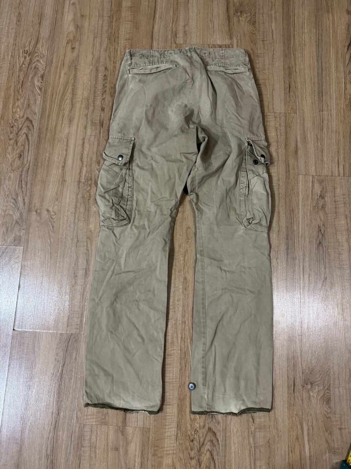 Japanese Brand Back Number Tactical Cargo Pants Size US 33 - 7 Thumbnail