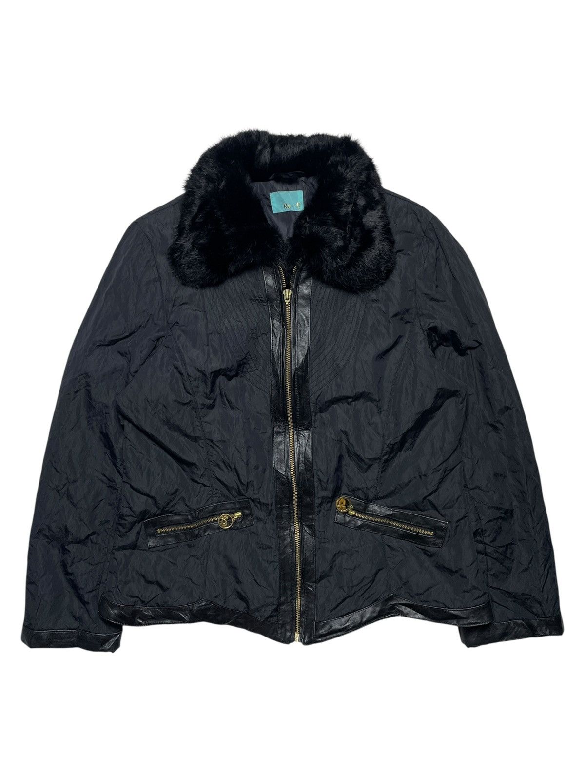 If Six Was Nine 2000’s Re.C - Vkei Style Fur Collar Jacket Size US M / EU 48-50 / 2 - 1 Thumbnail