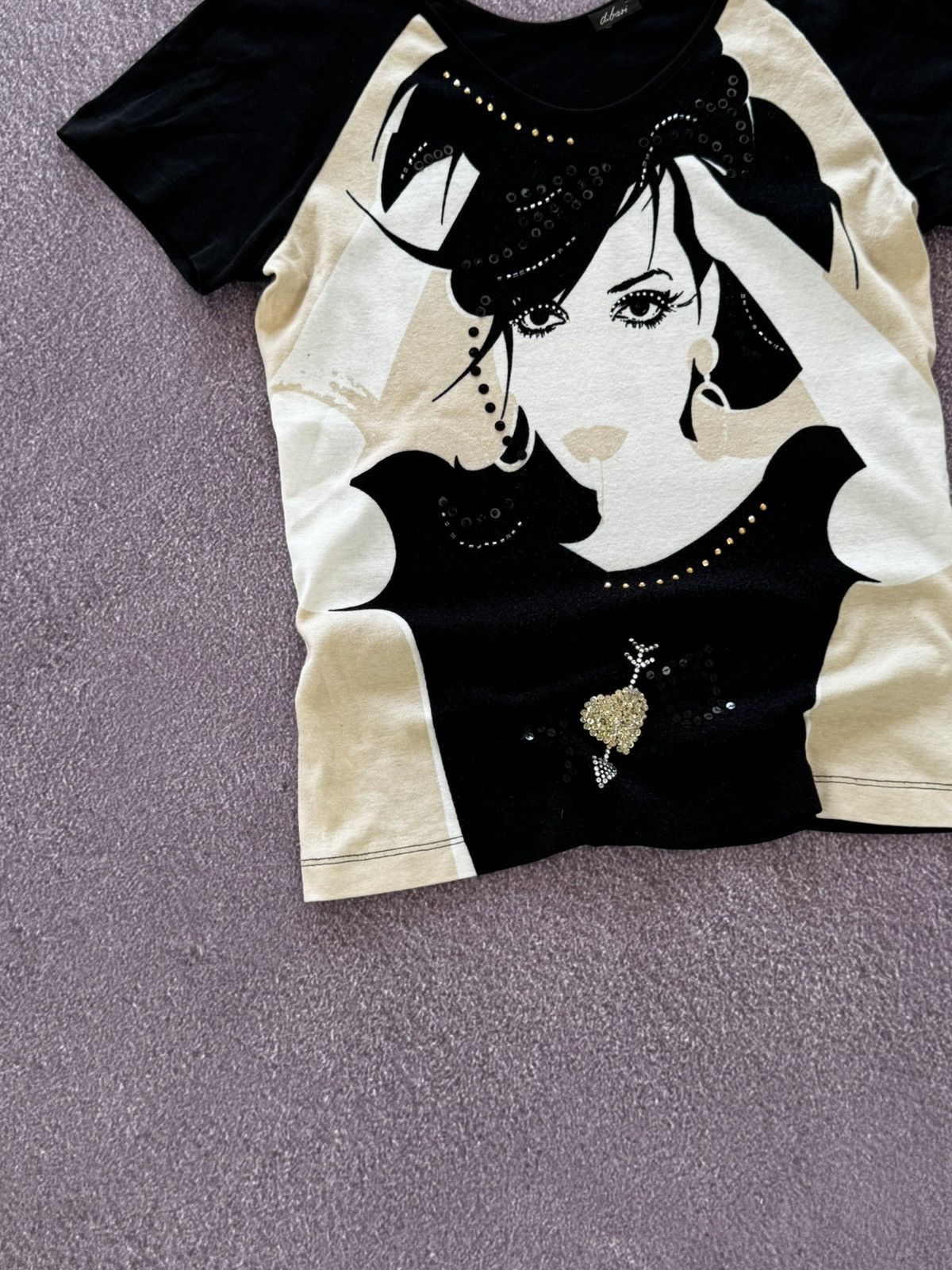 Hysteric Glamour Y2K Custo Barcelona Style Glamour 00s T-Shirt Size M / US 6-8 / IT 42-44 - 7 Thumbnail