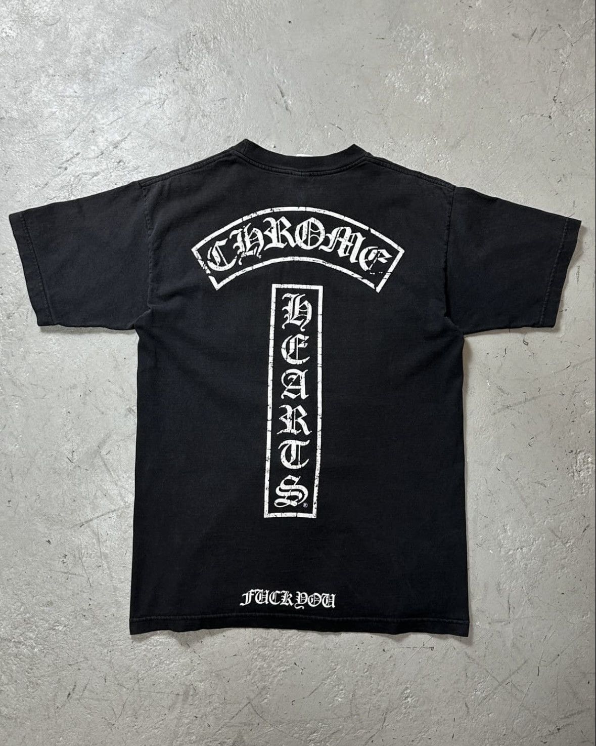 Chrome Hearts 90s FUCK YOU Tee Size US L / EU 52-54 / 3 - 1 Thumbnail