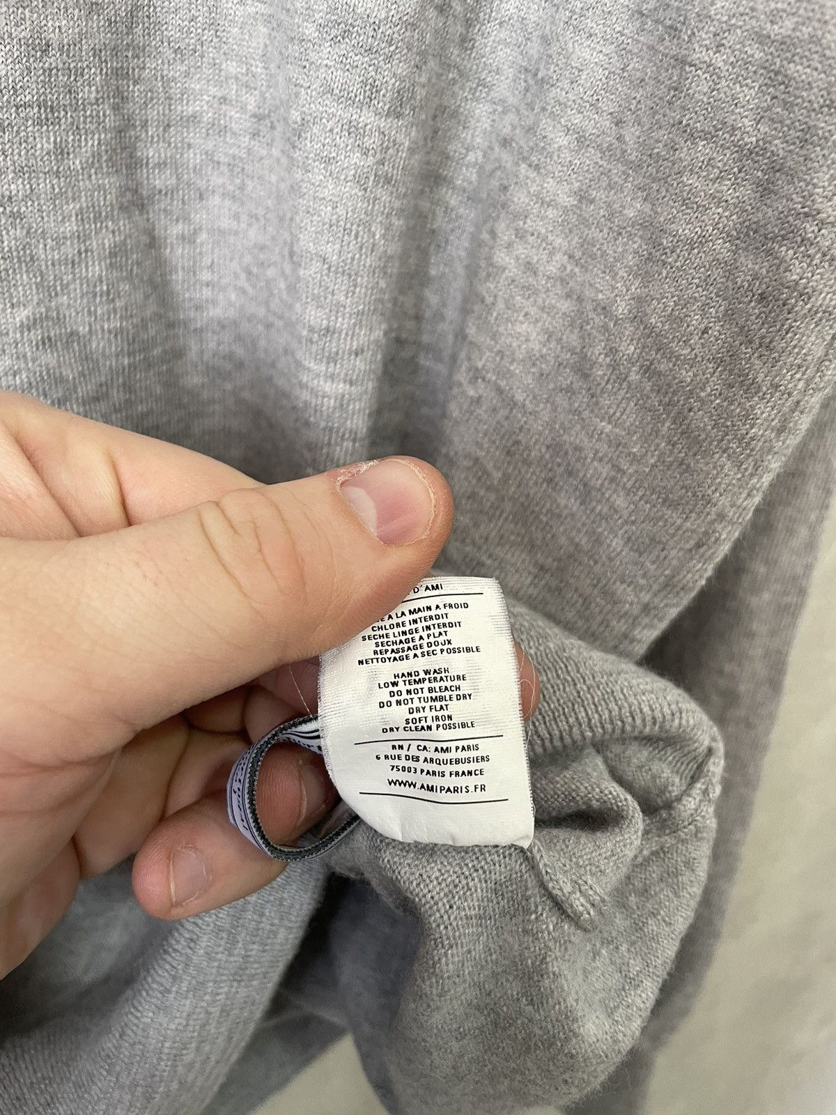 Ami Alexandre Mattiussi Jumper Lana Woll