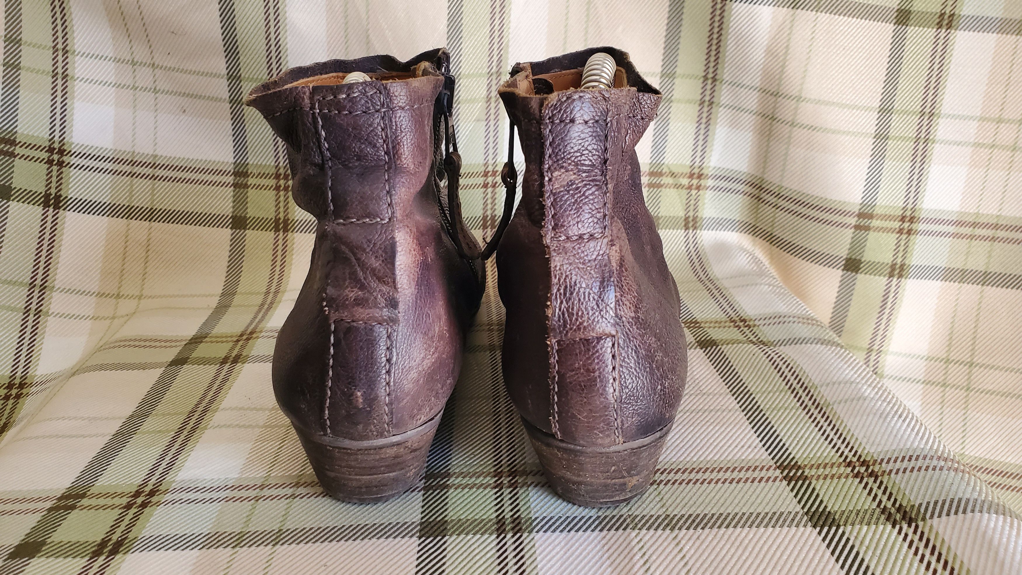 A.S.98 A.S 98 Brown Ankle Pull On Boots Size US 8 / IT 38 - 3 Thumbnail