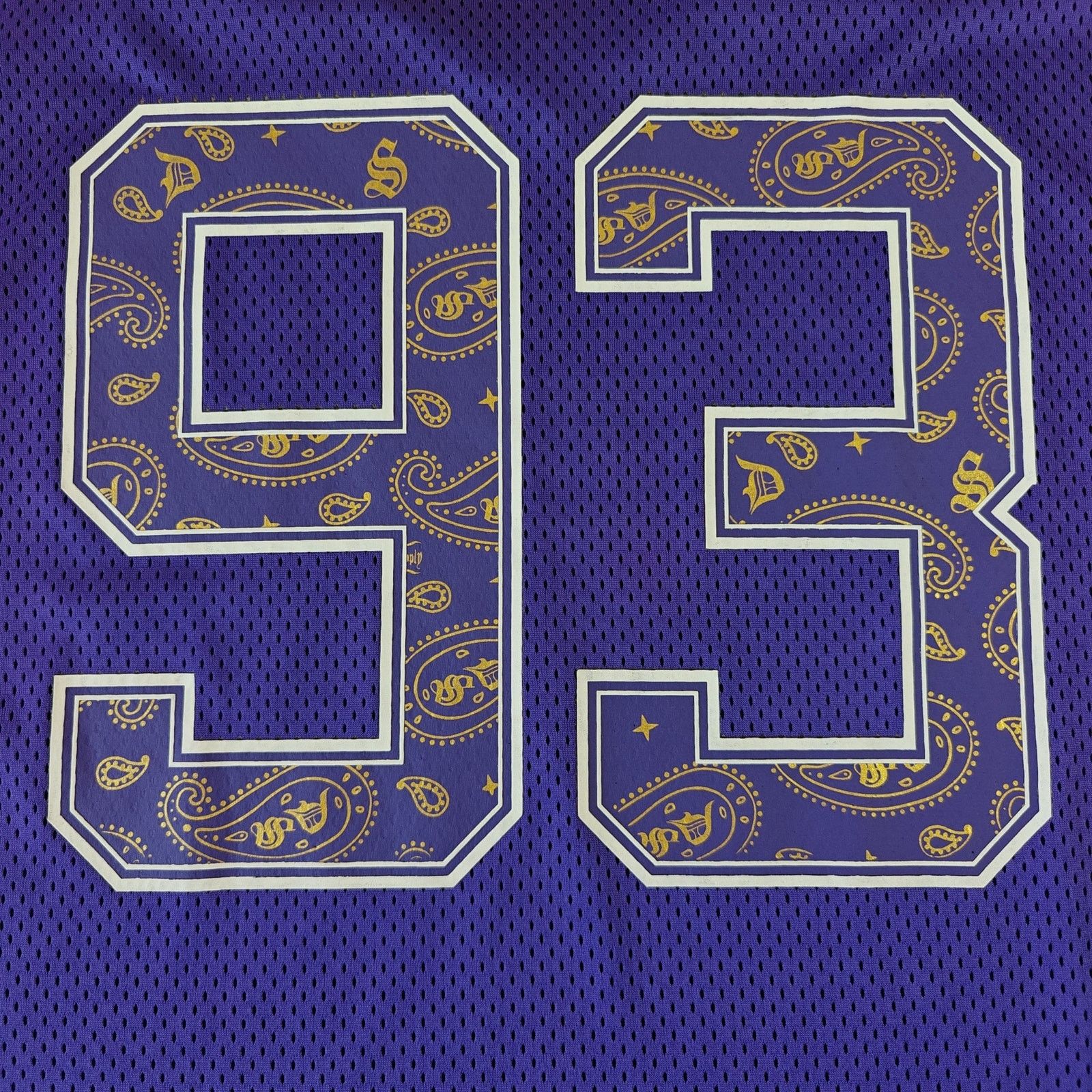 Snoop Dogg Dogg Supply by Snoop Dogg V-Neck Mesh Hockey Jersey sz M Size US M / EU 48-50 / 2 - 6 Thumbnail