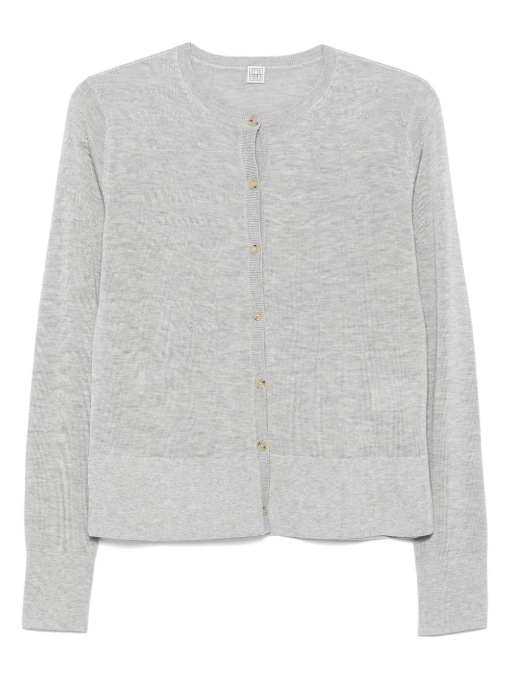 CREWNECK CARDIGAN